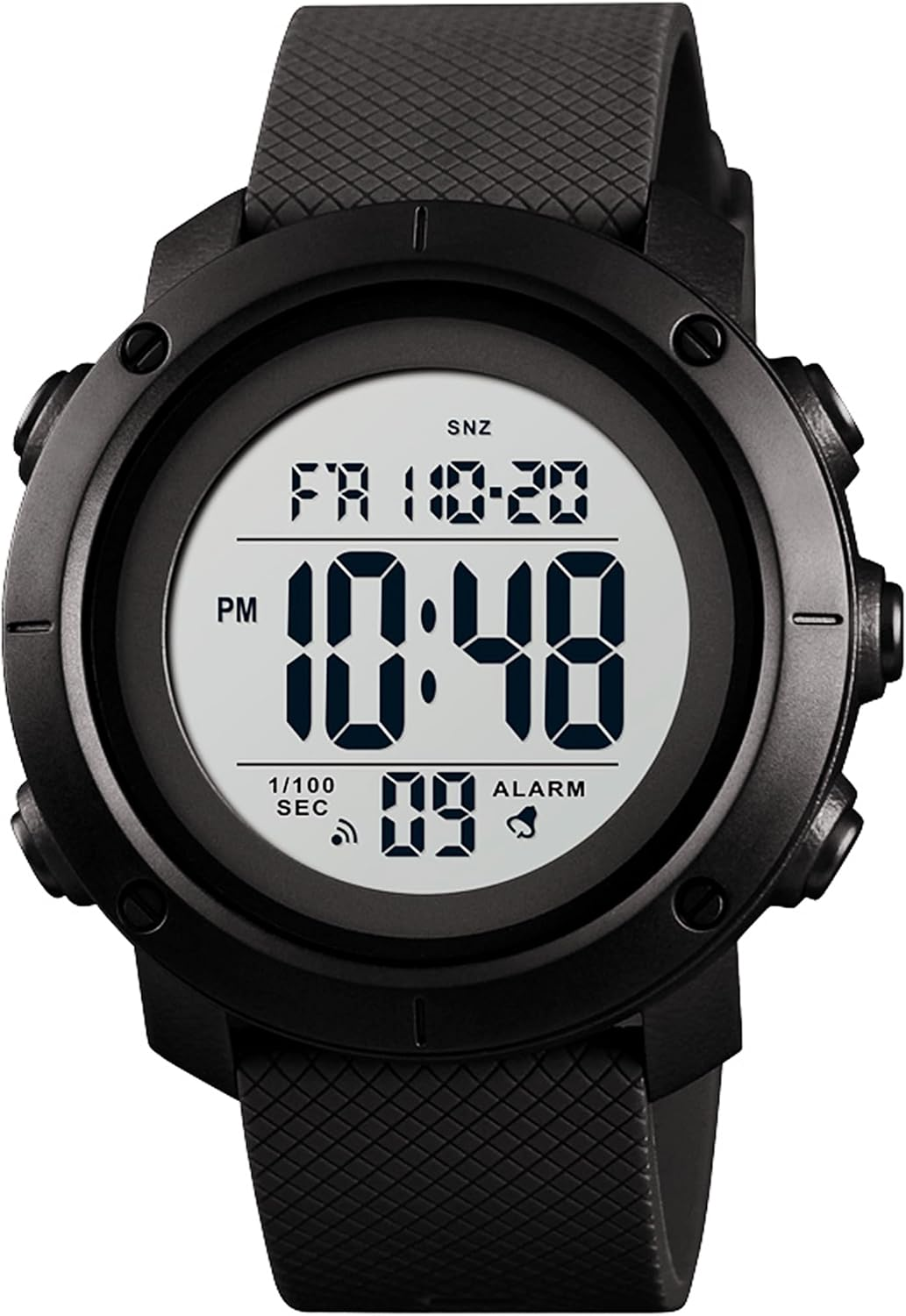 Big Boys Digital Watch Sports Teen Waterproof Military Back Light Watch for Teenagers Boys Ages 11-18 Black, BLACK, Digital image number 5