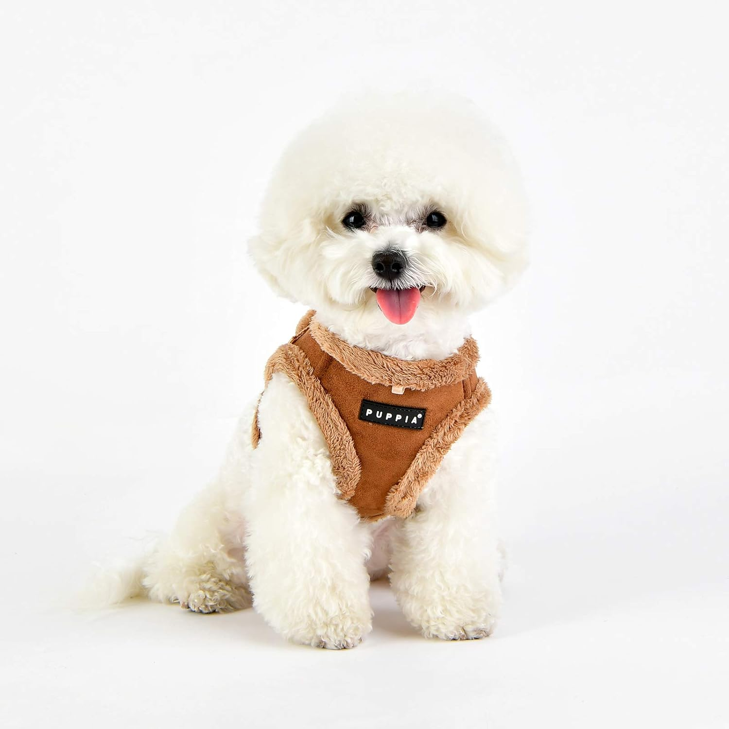 Puppia Terry Harness B/Brown/Xl image number 2