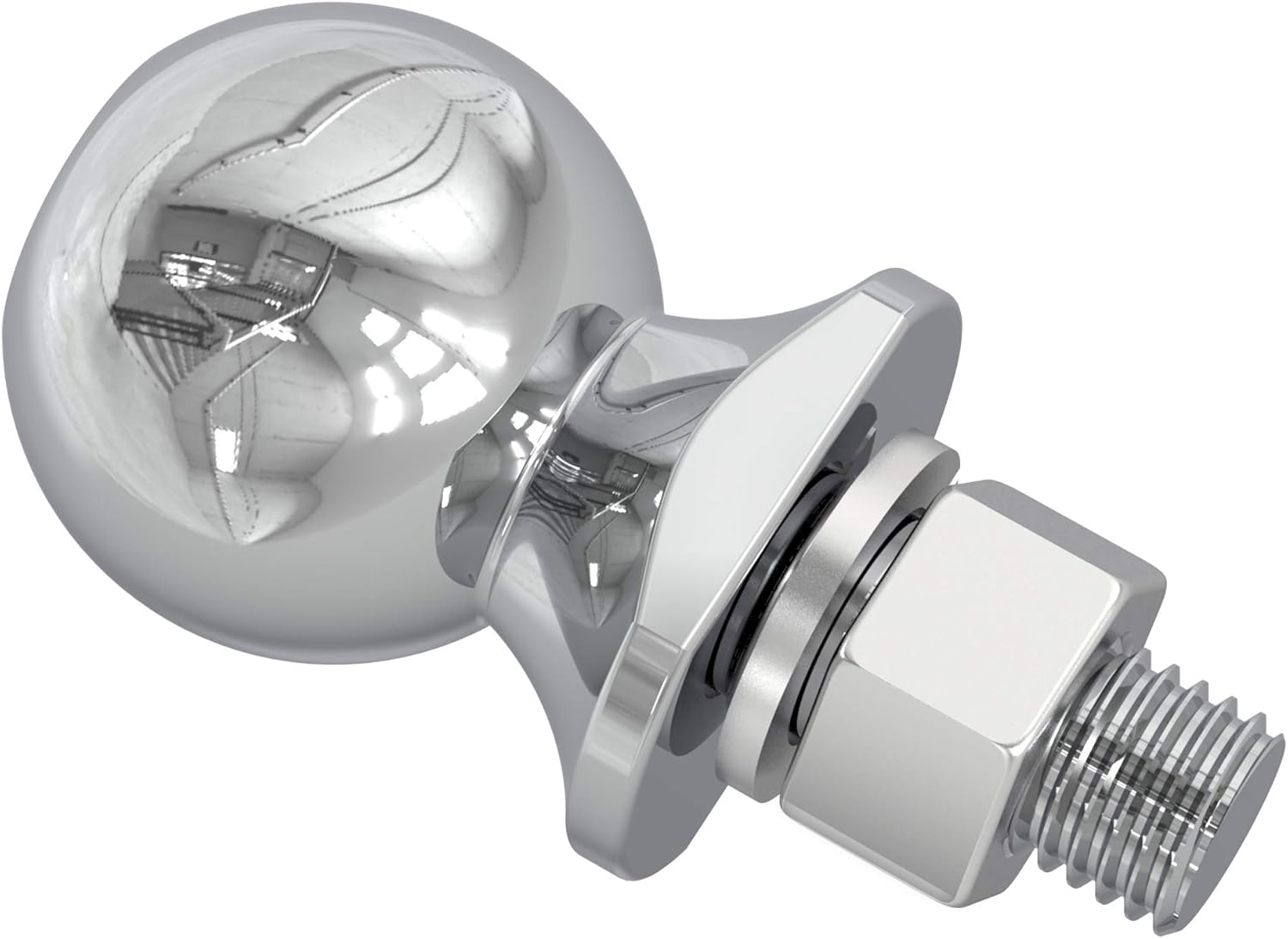 BIG RED ATRLY2019R Torin 2" Diameter Trailer Hitch Ball: 1.75 Ton (3,500 Lb) Capacity image number 4