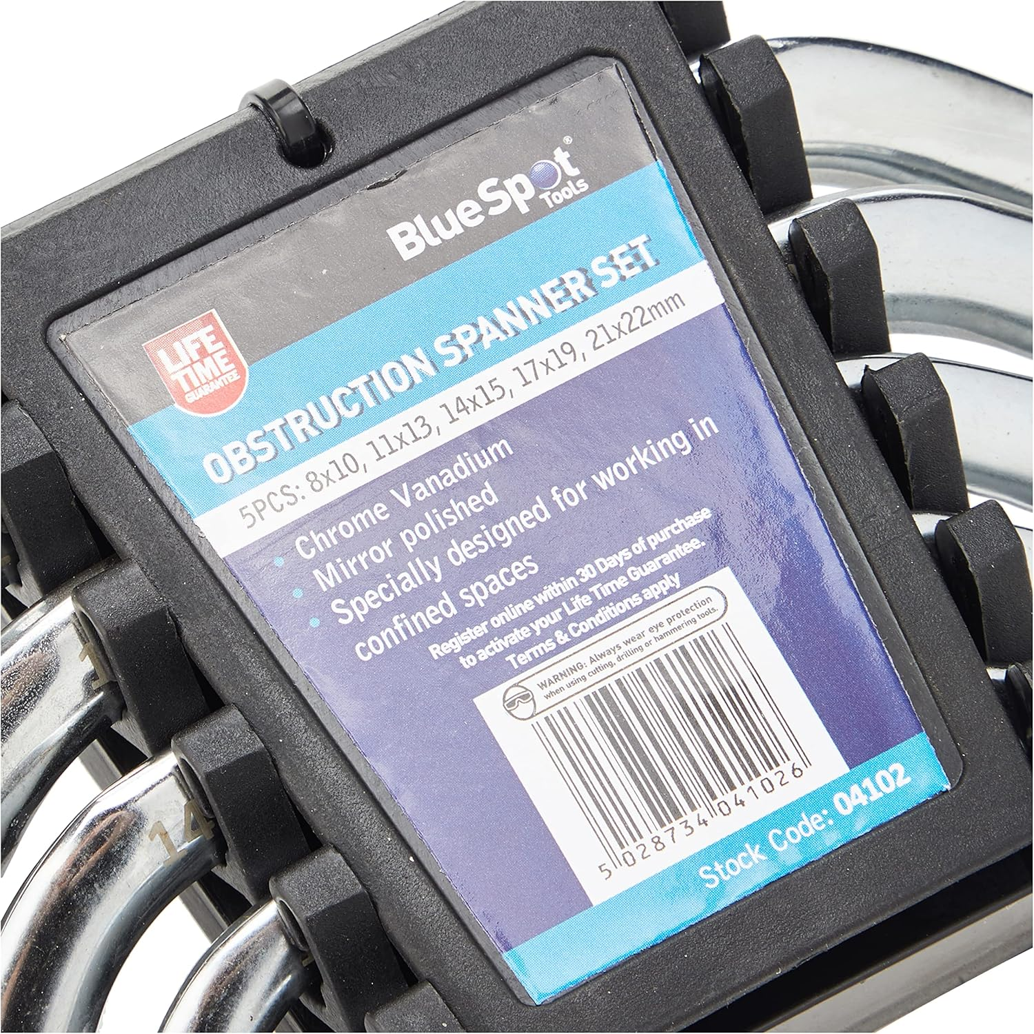 Bluespot Metric Obstruction Spanner Set (5 Pieces) image number 3