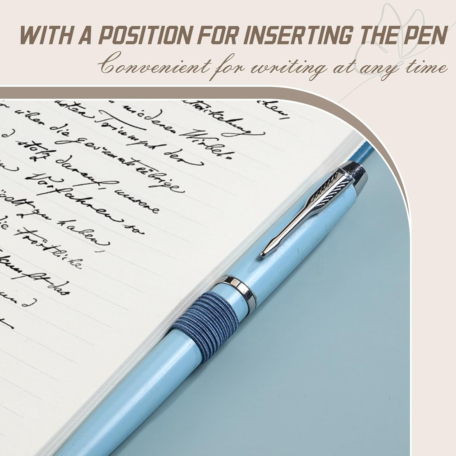 A5 Lined Journal Notebook for Women & Men,192 Pages,College Ruled Hardcover Notebook for Personal Journaling Writing, Study, Office, Travel Recording & Note Taking (Green) image number 6