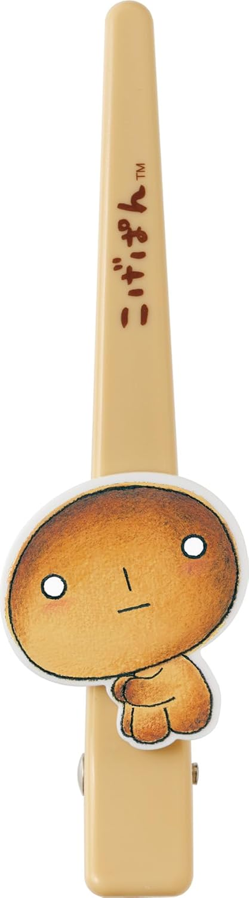 San-X FE45102 Kogepan Long Hair Clip, H4.9 X W1.2 X D0.8 Inches (125 X 30 X 20 Mm)