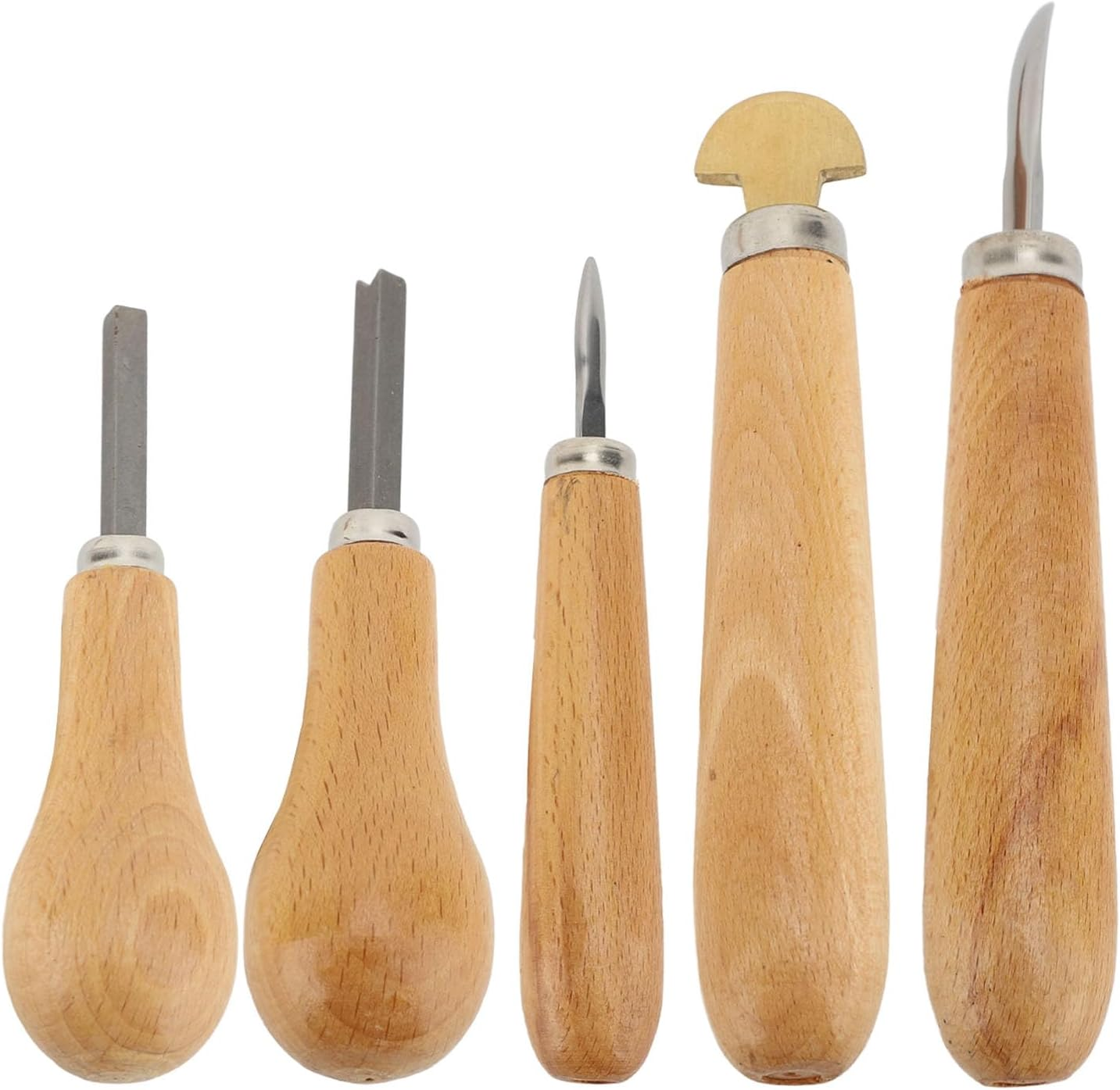 RASTKY Stone Setting Prong and Bezel Set Wood Handle Jewelry Tool Set for Secure Stone Setting for Skilled Beginner for Beech Wood and Metal image number 6