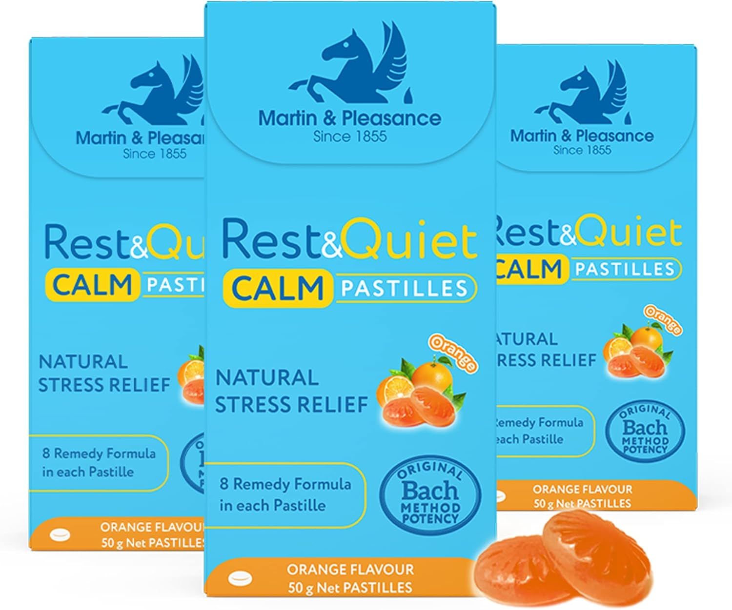 Rest&Quiet Calm Orange Pastilles 50G image number 4