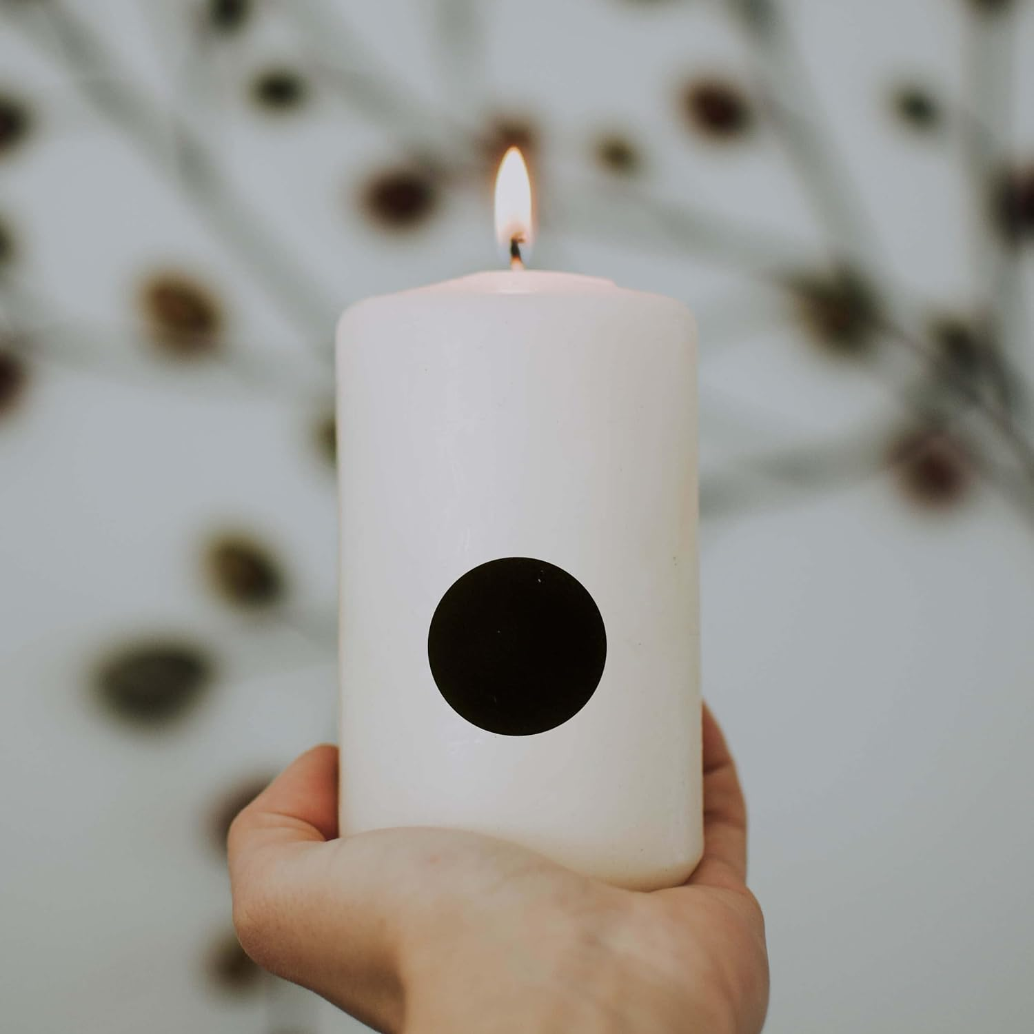 Black Match Striker Paper 24Mm Round, Adhesive Backed Striker Paper