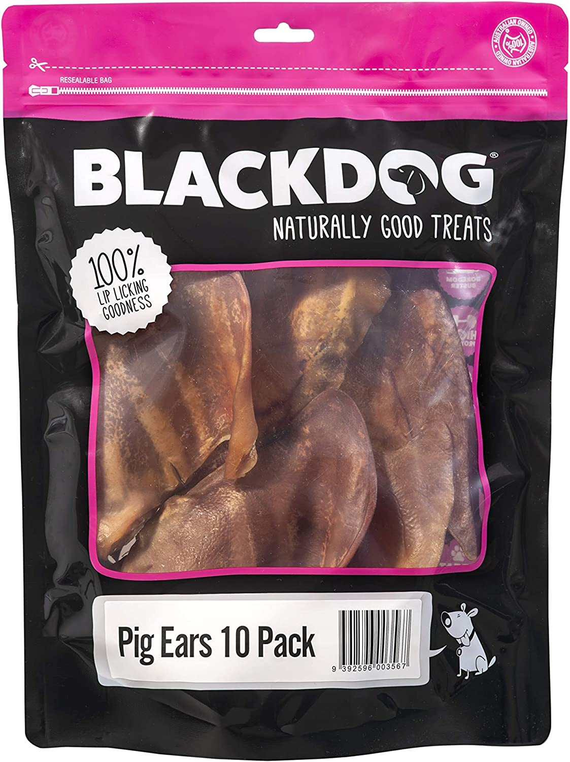 BLACKDOG Pig Ears - 10 Pack, All image number 1