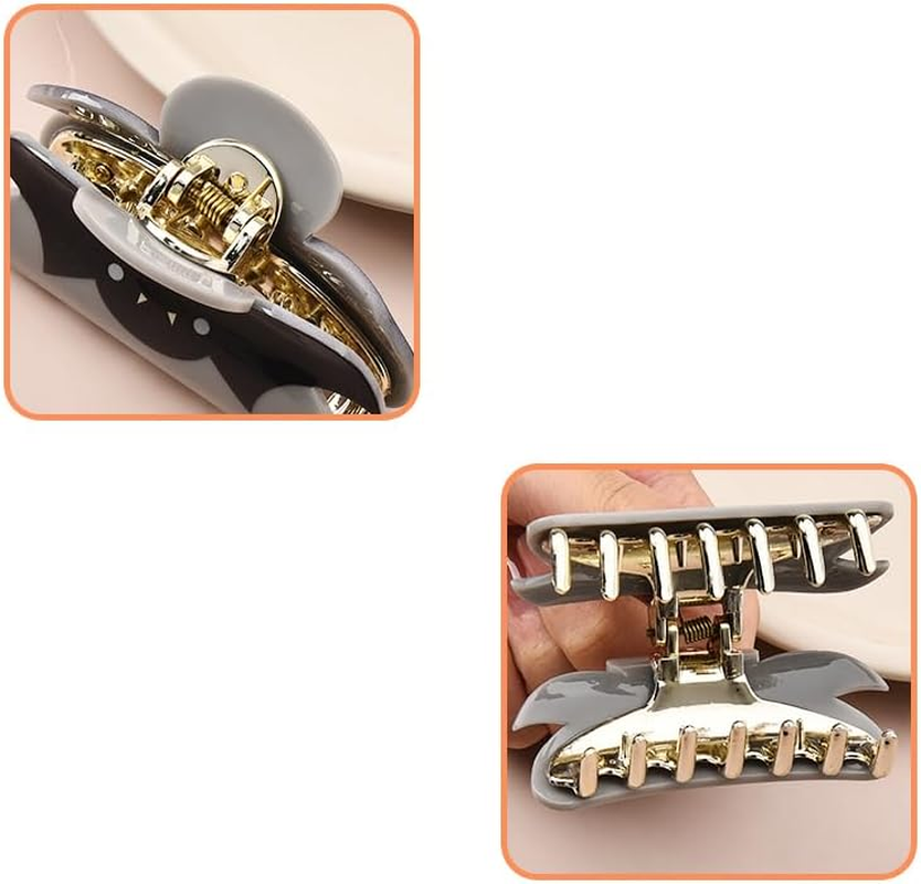 Halloween Hair Claw Clips for Women Party Cosplay Hair Clip Halloween Hair Jaw Clips for Girls Halloween Claw Clips for Thick Hair Styling Accessories Claw Clips Halloween Hair Catch Clip Hair Clamps image number 1