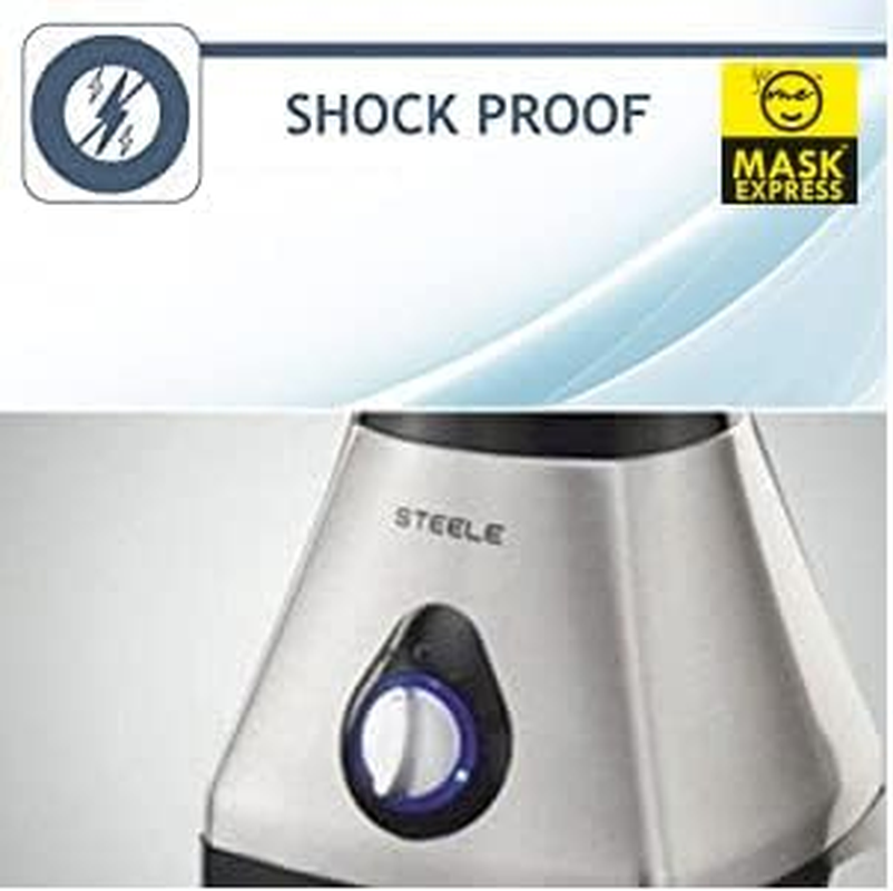 Mask Express Australia Preethi Brand Steele Supreme 750W Mixer Grinder - Sydney Stock image number 2