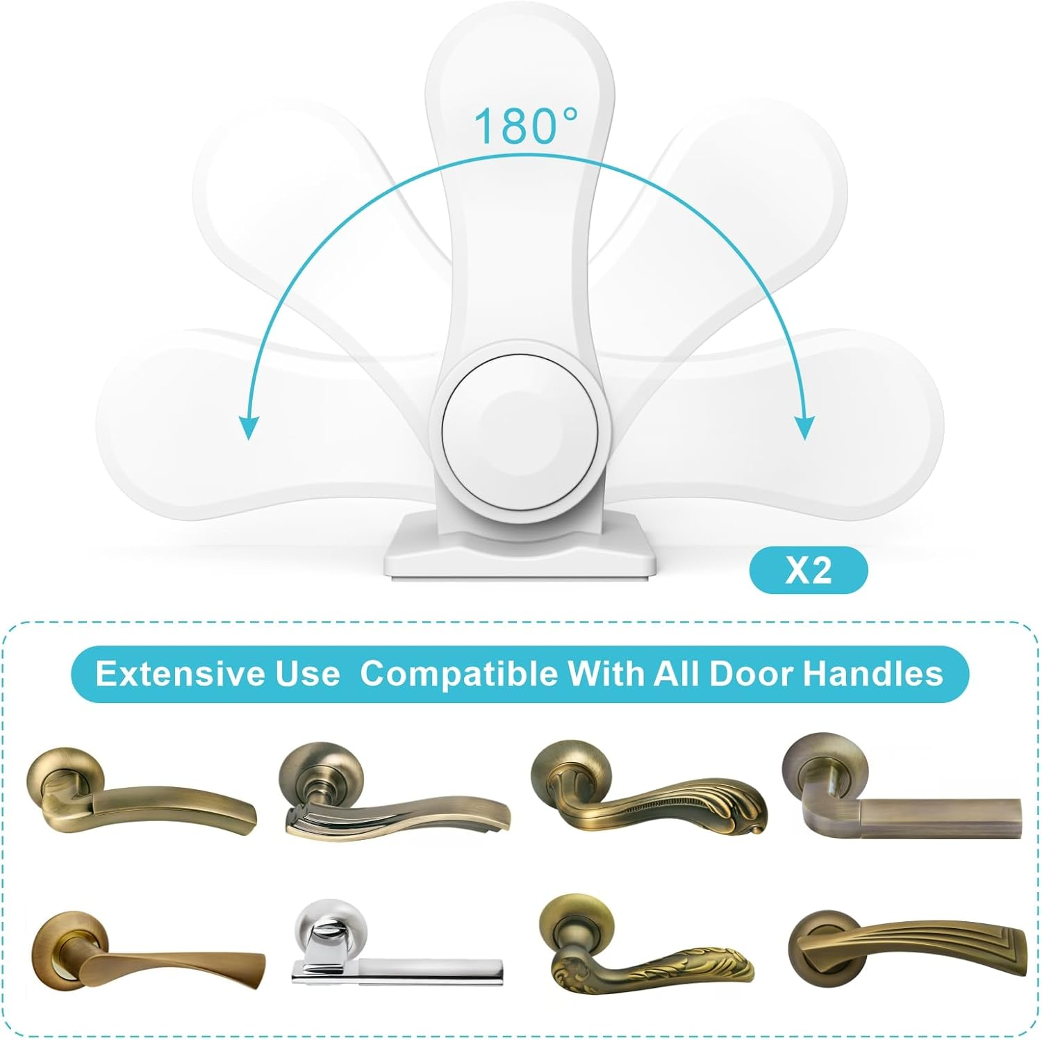 Door Lever Lock Baby(2 Pack) image number 2