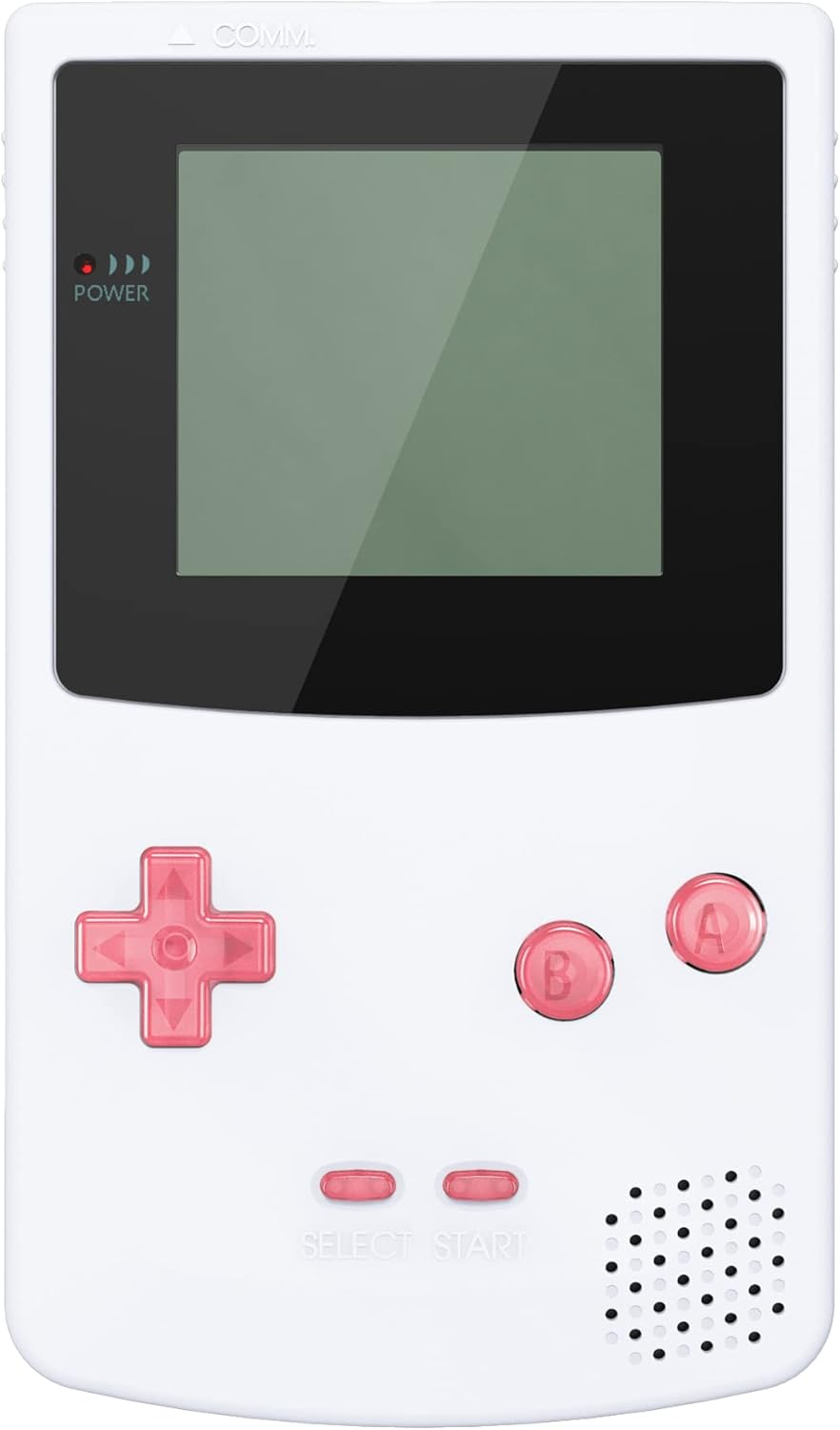 Extremerate Cherry Pink Replacement Full Set Buttons for Gameboy Color GBC - Handheld Game Console NOT Included image number 6