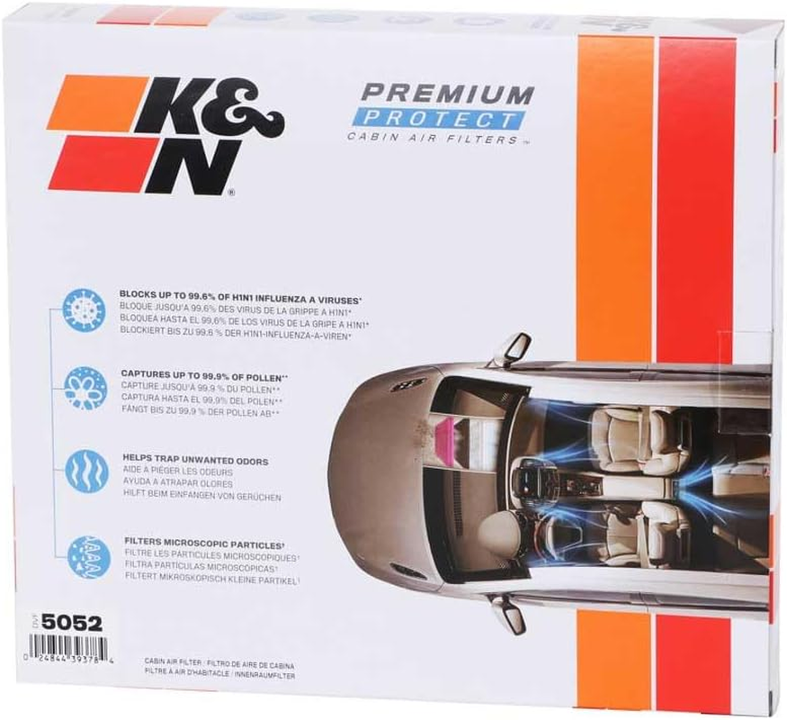 K&N DVF5052 Disposable Cabin Air Filter image number 4