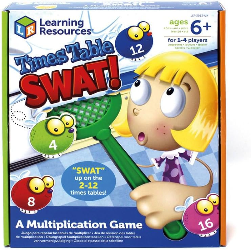 Learning Resources LSP3053-UK Times Table Swat, Multicoloured image number 2