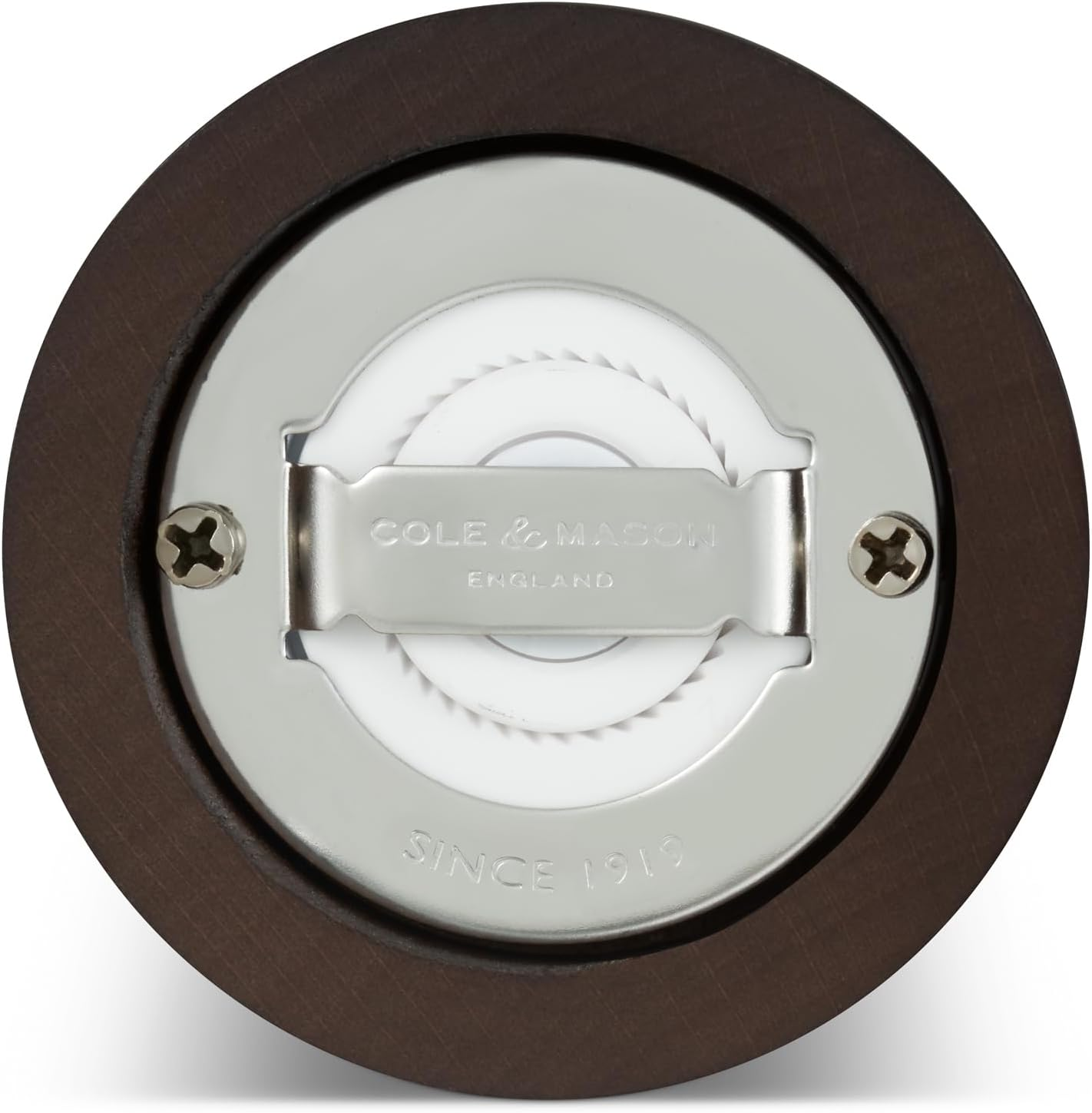 Cole & Mason H233020 London Chocolate Wood Salt and Pepper Mill Set, 220Mm, Precision+ Carbon/Ceramic Mechanisms, Salt and Pepper Grinders with Adjustable Grind, Beech Wood, Gift Set image number 6