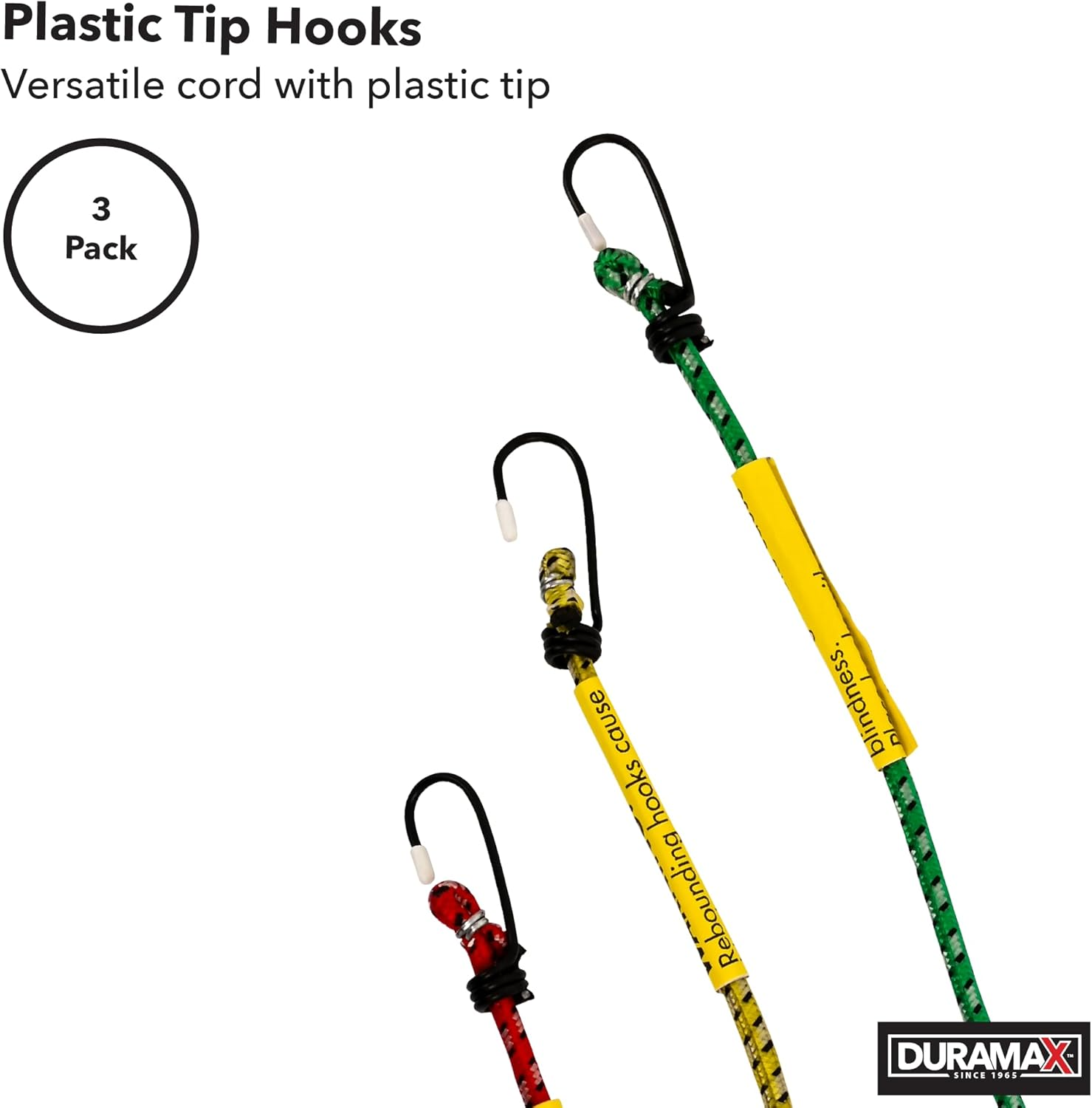 Duramax Bungee Cord 3-Pieces image number 2