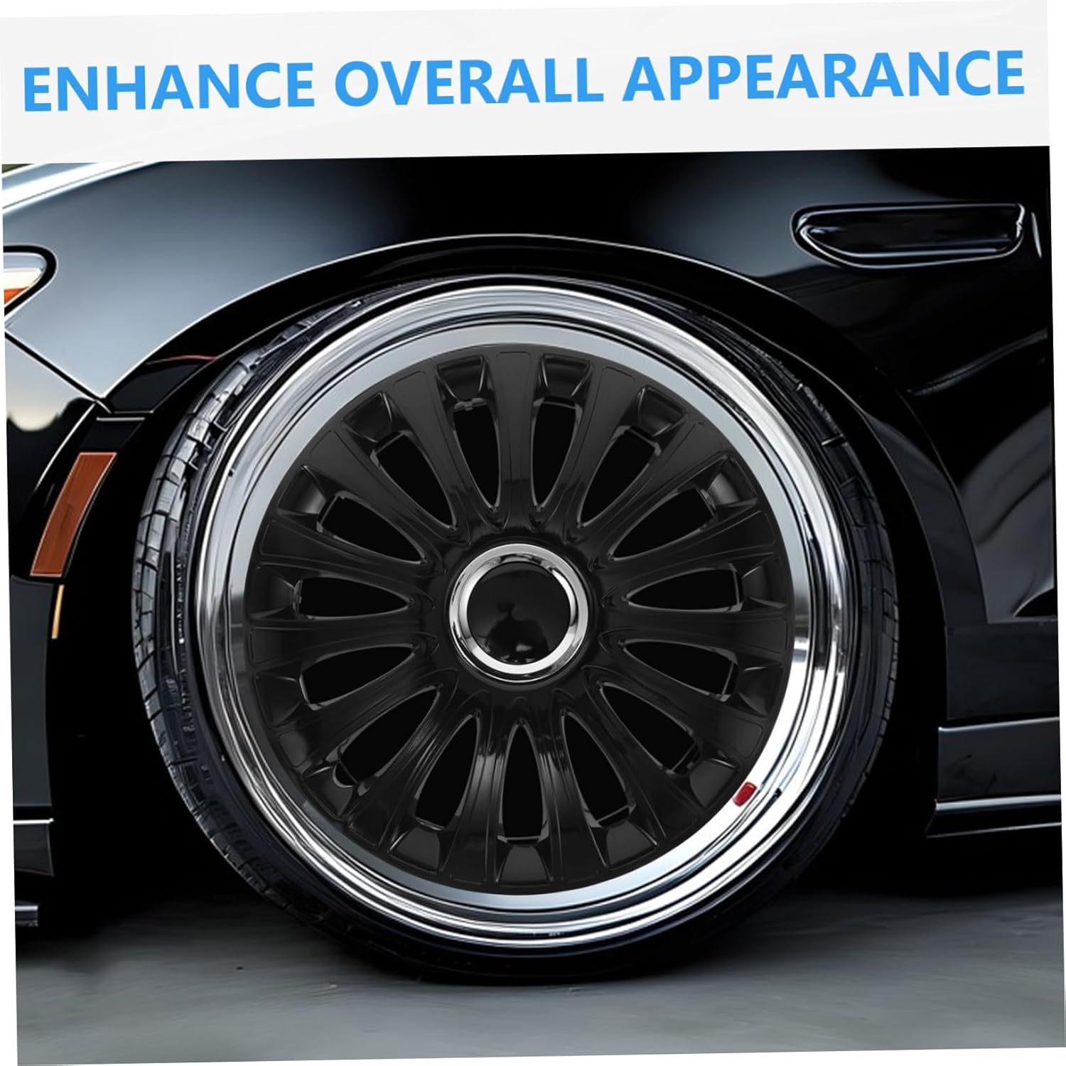 ABOOFAN Hub Cap Decorative Wheel Cover for Truck Replacement Car Hubcaps Protect Tire Covers Enhance Vehicle Look