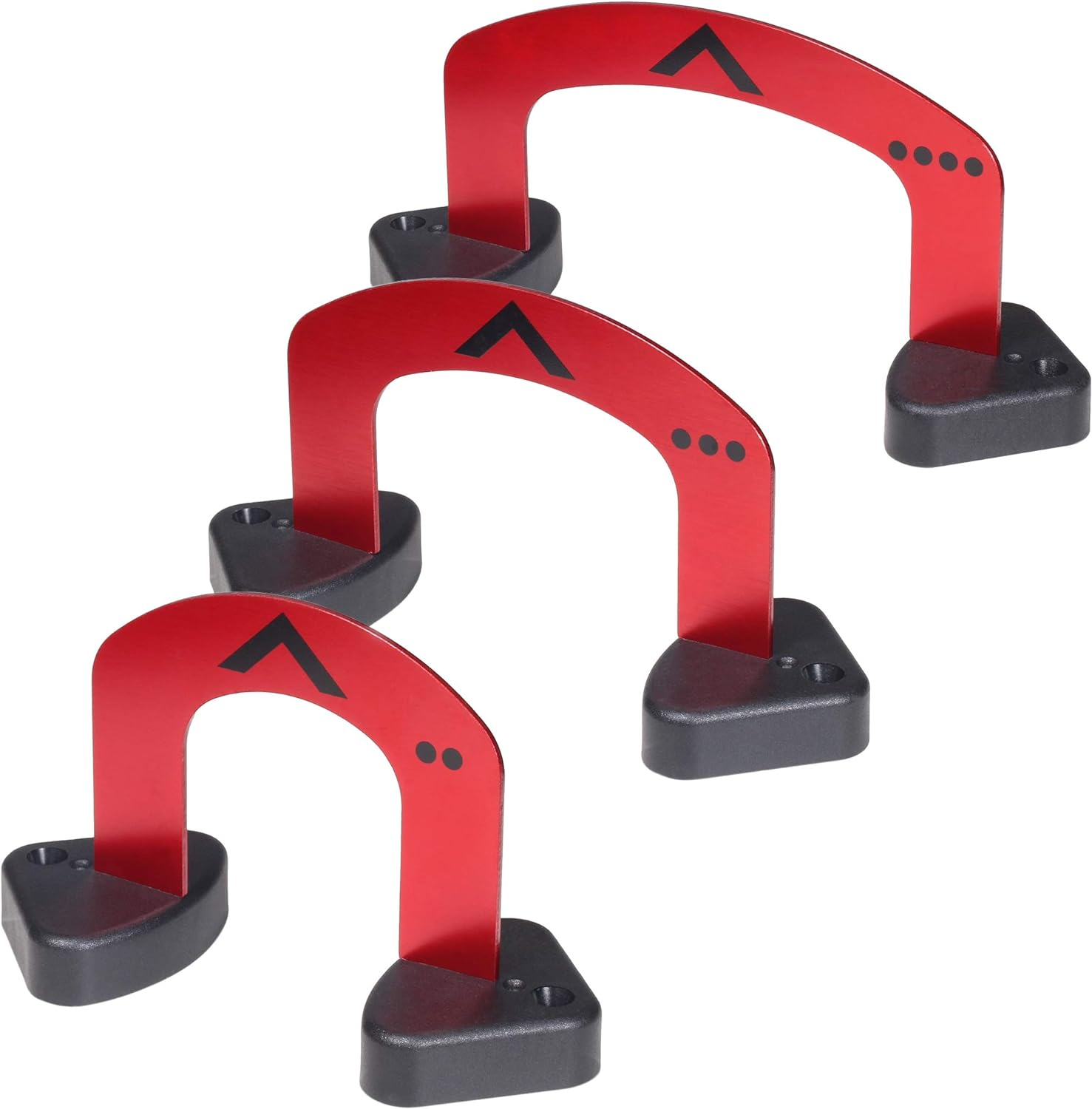 Gosports Align Putting Gates Practice Set: Includes 3 Premium Metal Gates (2 Inch / 3 Inch / 4 Inch) - Use on the Green or at Home, Red image number 4