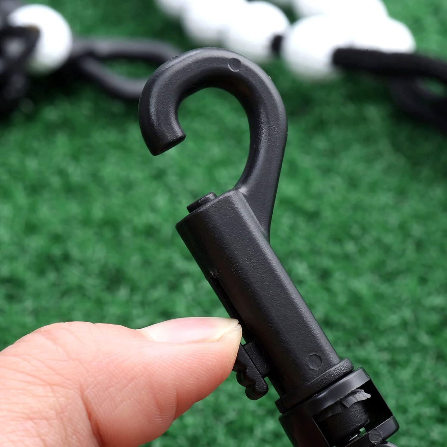 4 Piece Golf Beads Score Counter with Clip Record of Your Golf Stroke Score Golf Shot Count for Men and Women image number 1