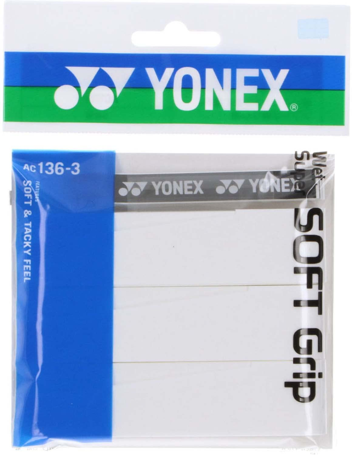 YONEX AC1363 Tennis Grip Tape, Wet Super Soft Grip, Wet, Soft, Cushioning, Dark Purple (240)