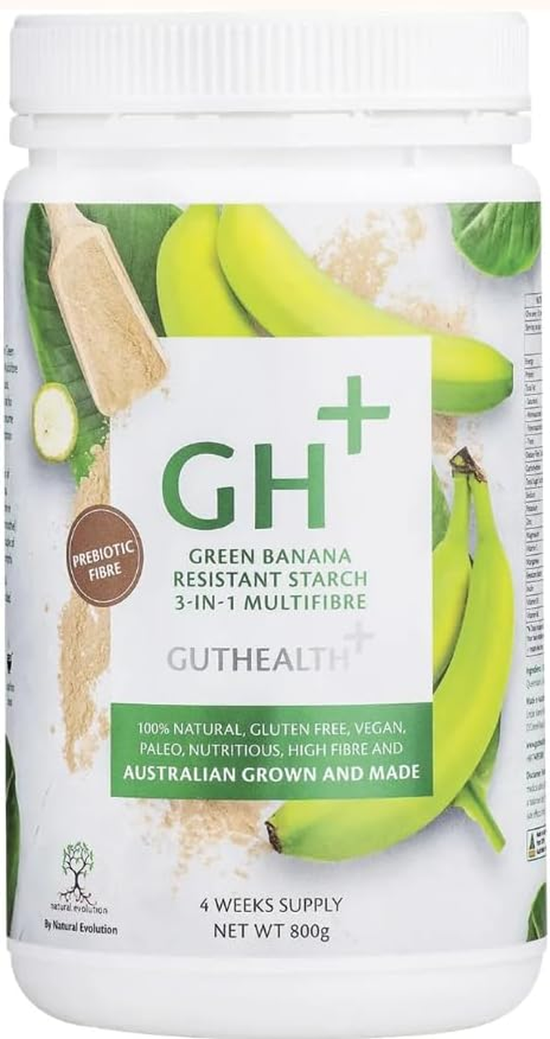 Natural Evolution GH Green Banana Resistant Starch 3-In-1 Multifibre, 800G