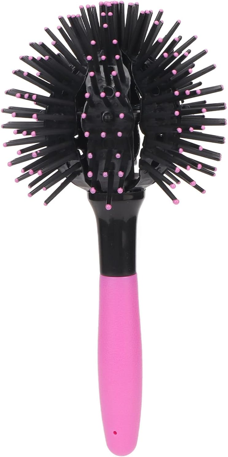 Sorandy 360 Degree round Ball Hair Comb Hollow Out Design 3D Curl Hair Brush, Portable Styling Hairbrush for Care on the Go image number 5