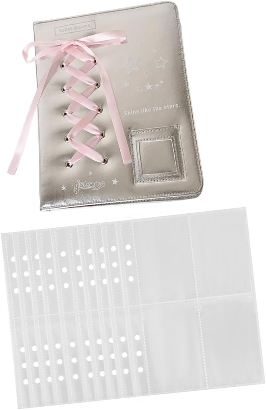 Photo Album Card Album 10 Page Premium Card Holder Folders Picture Albums for Valentines Vacation Pictures Family Travel image number 6