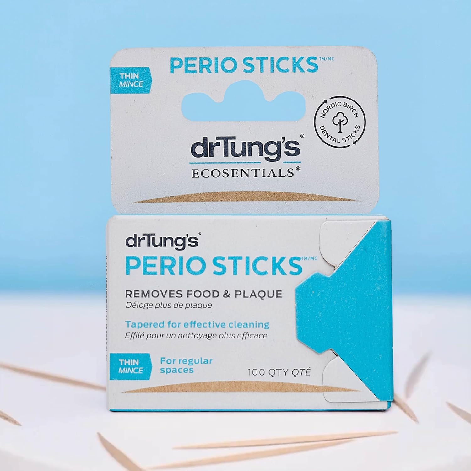 Dr. Tung'S - Perio Sticks Plaque Removers Thin - 80 Stick(S) image number 1