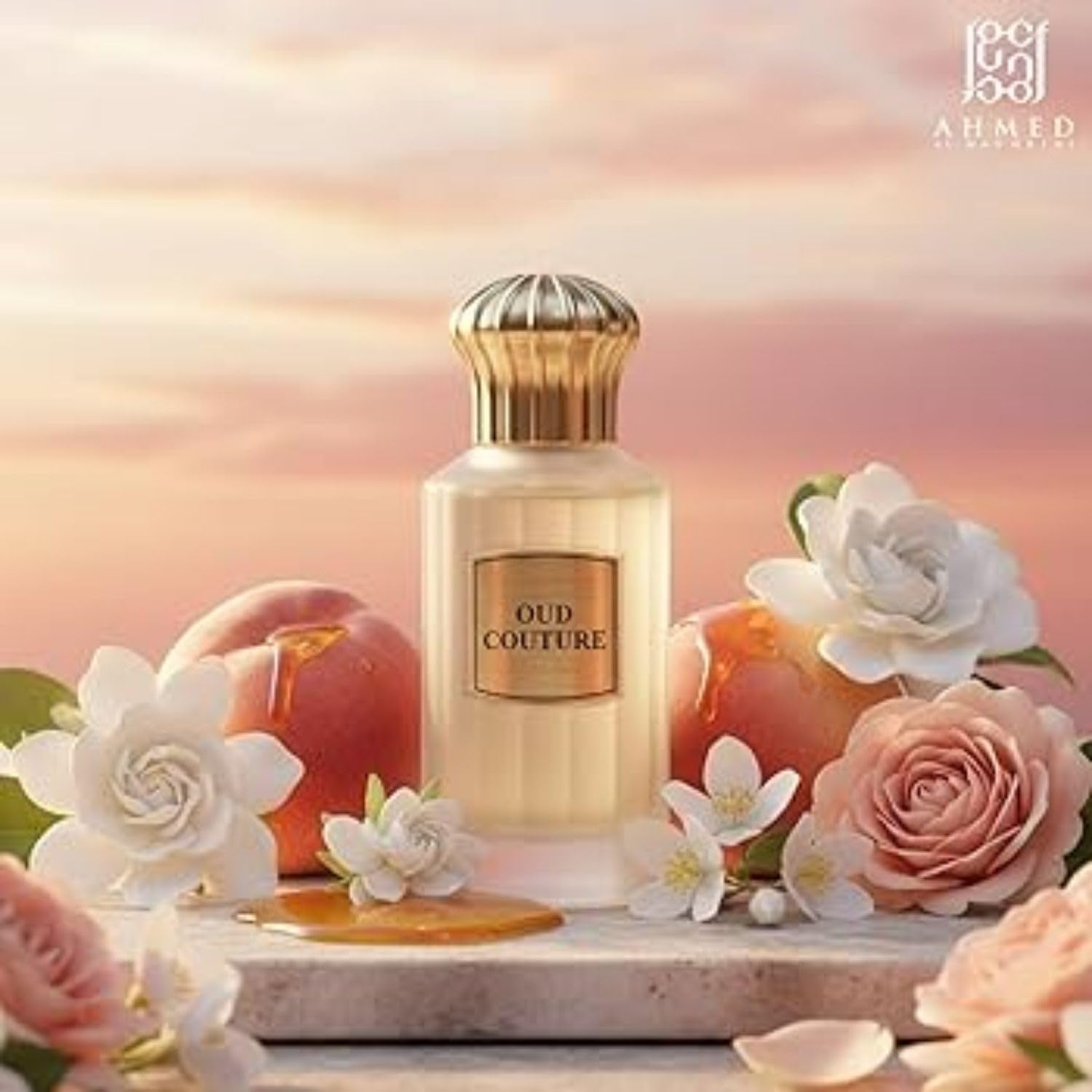 Oud Couture by Ahmed Al Maghribi for Unisex - 3.38 Oz Extrait De Parfum Spray