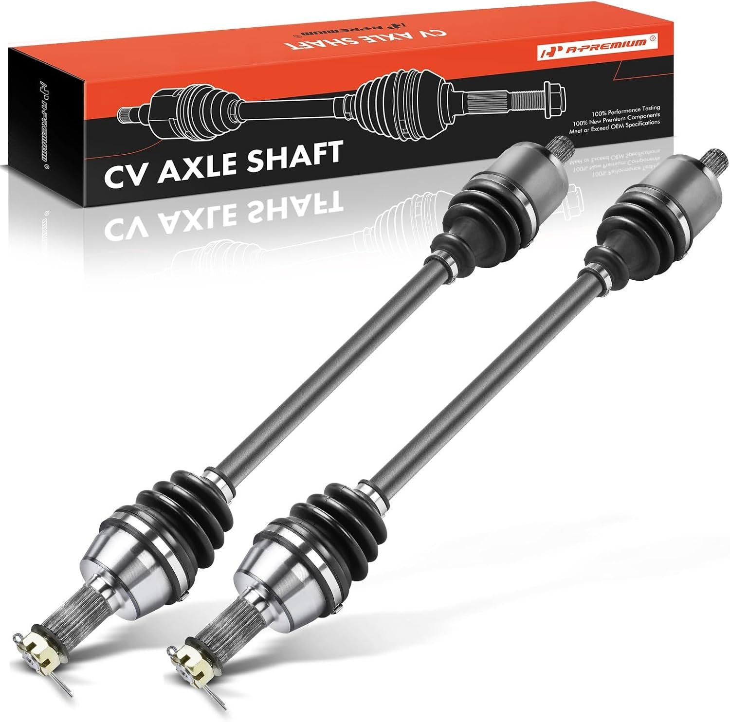 A-Premium Pair (2) Front CV Axle Shaft Assembly Compatible with Polaris Ranger 900 2011-2014, Ranger Crew 900 2012-2014, Left and Right image number 4