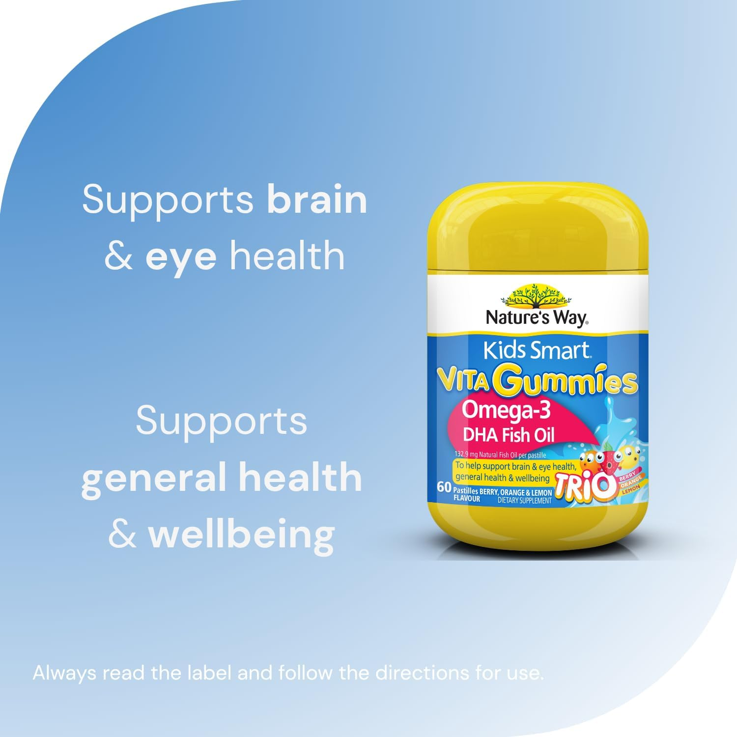 Nature'S Way Kids Smart Omega Vita 120 Gummies image number 1