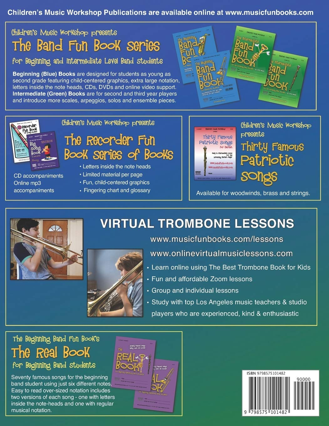Best Beginning Trombone Book for Kids: Beginning to Intermediate Trombone Method Book for Students and Children of All Ages: 5