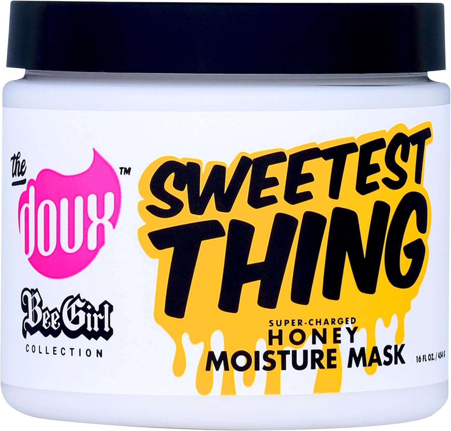 The Doux Sweetest Thing Honey Moisture Mask for Curly and Natural Hair &ndash; Deep Conditioner with Super-Charged Honey &ndash; Frizz Control, Intense Hydration & Repair for Dry, Damaged Hair &ndash;For All Curl Types image number 1