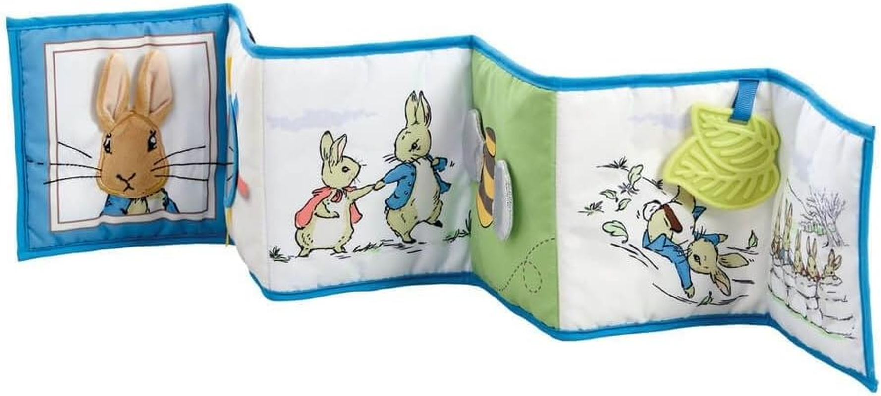 Beatrix Potter Peter Rabbit Unfold & Discover Soft Book Activity Toy image number 1