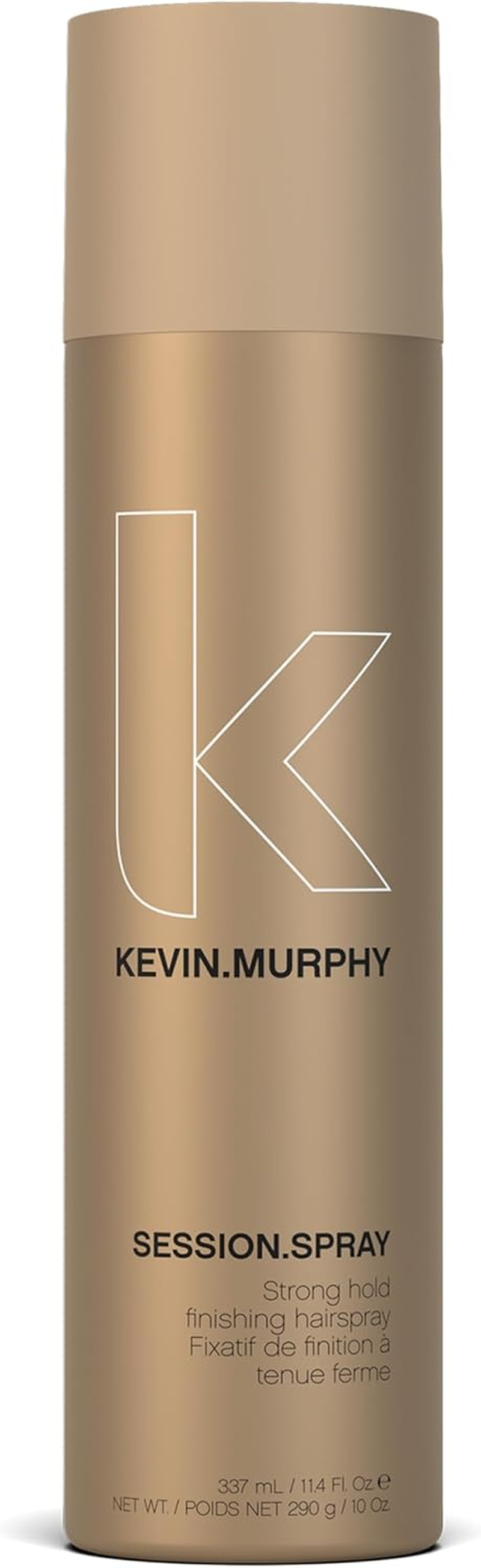 KEVIN.MURPHY SESSION.SPRAY Finishing Hair Spray - for All Hair Types/Humidity Resistant - Strong & Flexible Hold, Weightless Salon Styling Formula with Ivy Extract & Tangerine Peel Oil - 337 Ml image number 6