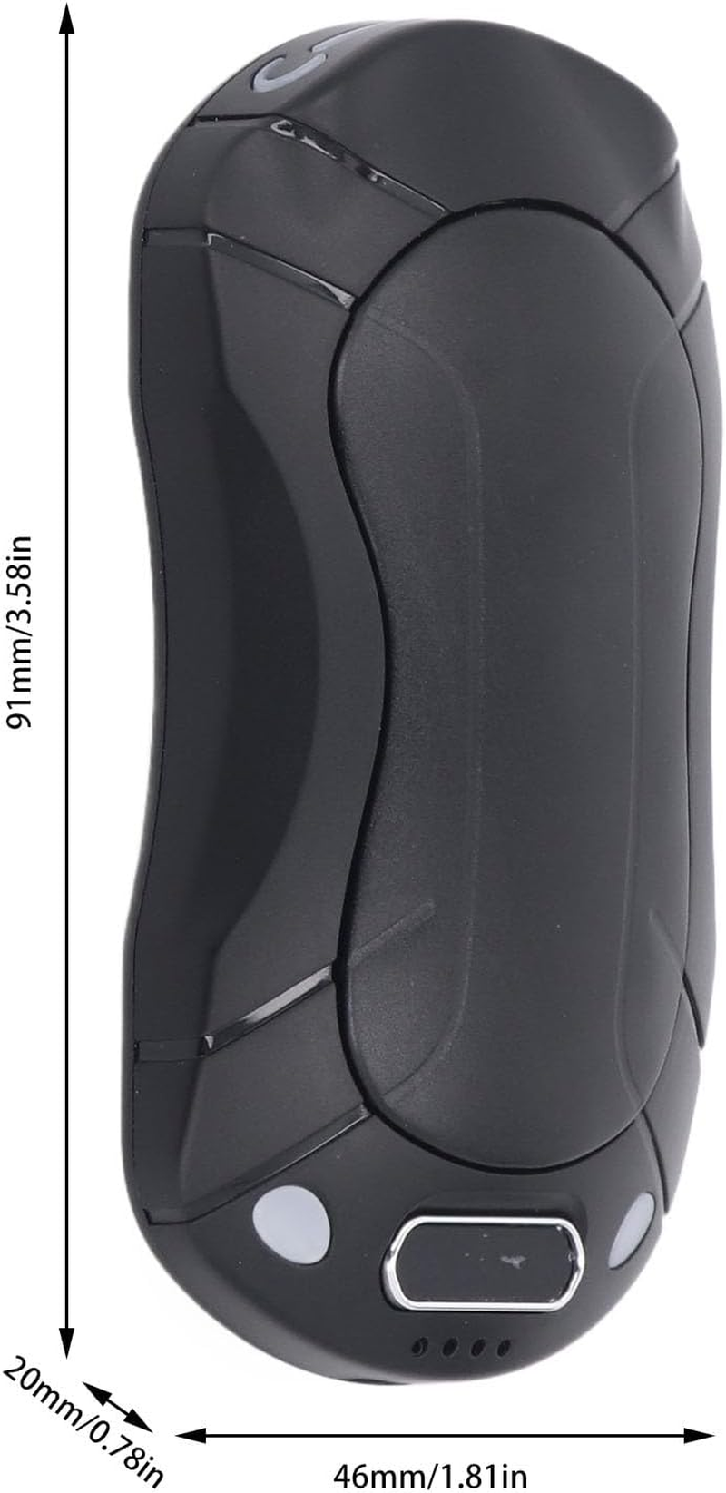 Magnetic Rechargeable Hand Warmers 2 Pack, 3 Level Temperature Control Portable Pocket Heater, 2500Mah Split Electric Handwarmers, for Camping,Golf,Travel image number 6