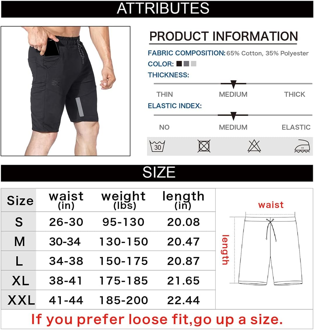 BROKIG Men'S Stripe Gym Shorts,Thigh Mesh Fitness Running Shorts Slim Fit Sport Shorts with Zip Pocket image number 6