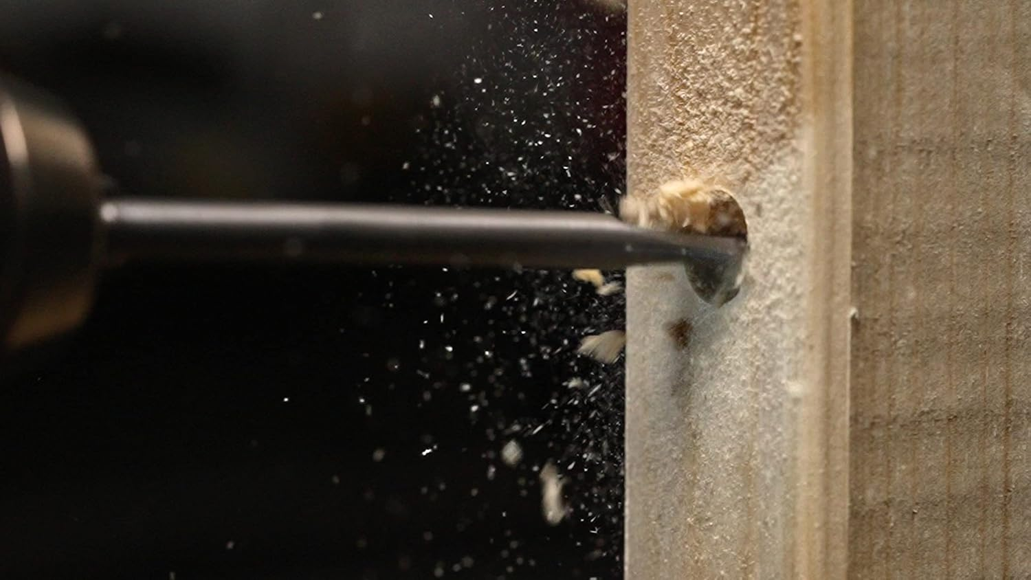 Starrett Flat Wood Drill Bit - 20X152MM KFWD20A High Speed Steel HSS 1/4 Inch Hex Shank Spade Drill Bit - Woodworking Hole Cutter Tool image number 1