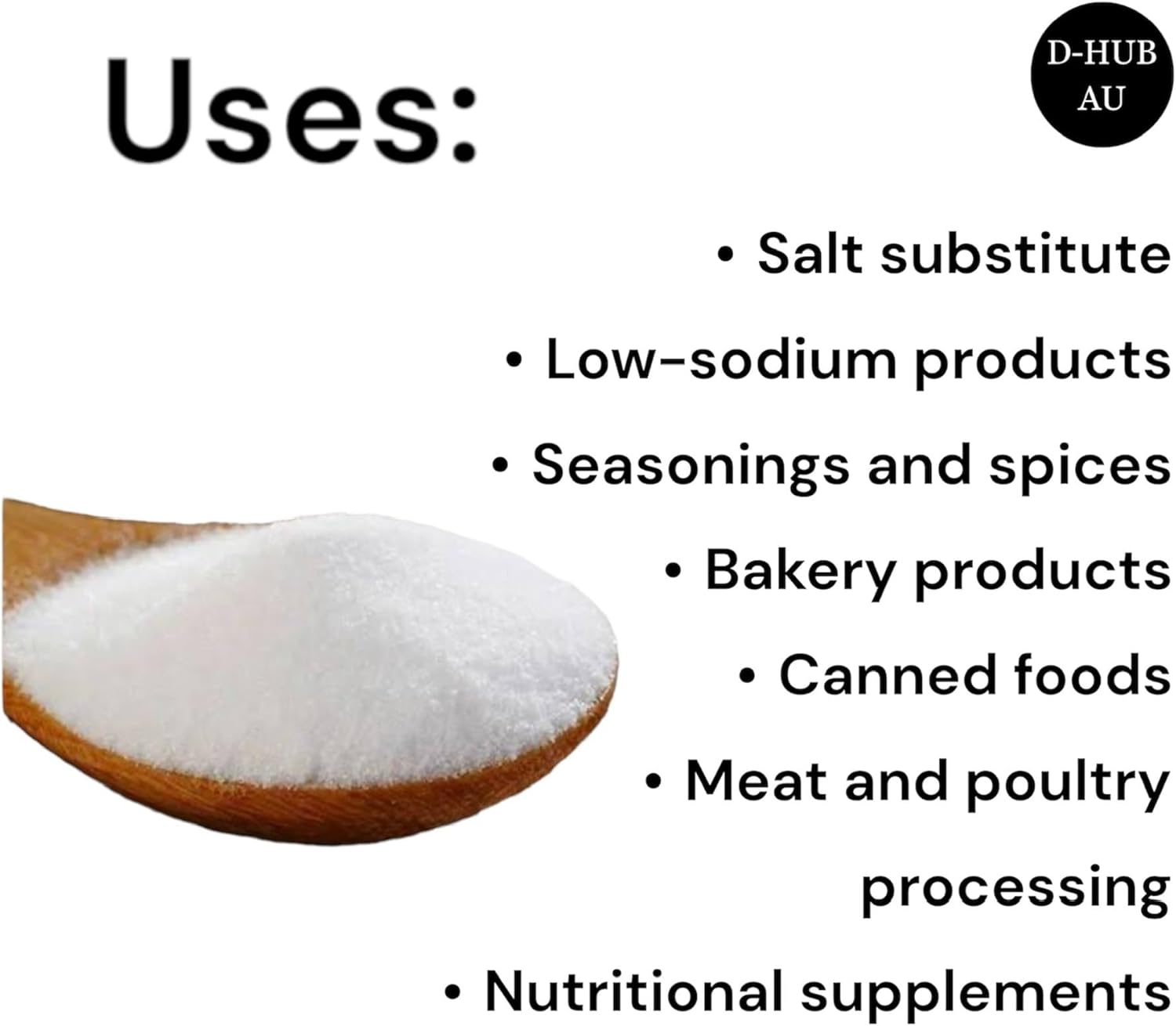 250G Potassium Chloride Powder Salt Substitute | Potassium Chloride Pure Powder Food Grade. image number 3