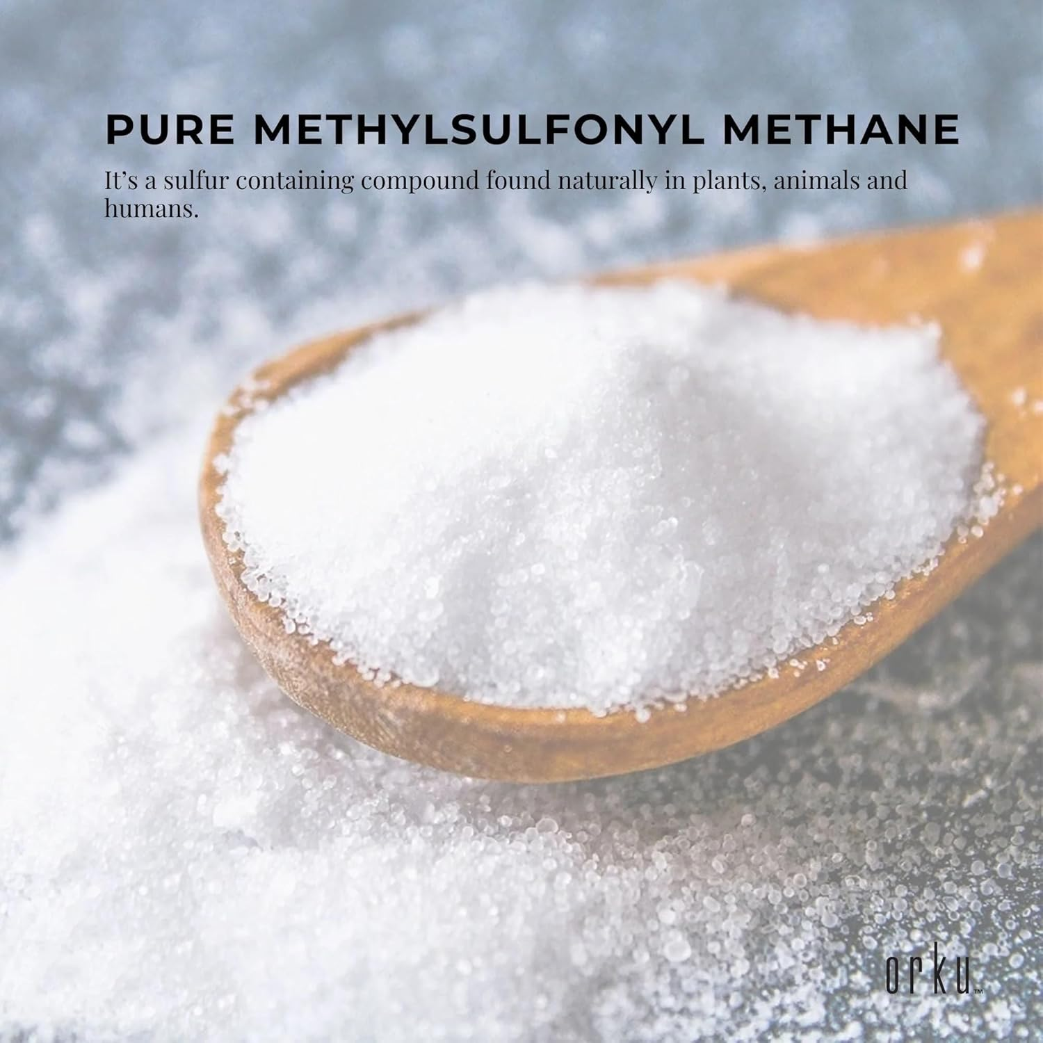 1Kg MSM Powder or Crystals Tub - 99% Pure Methylsulfonylmethane Dimethyl Sulfone image number 4