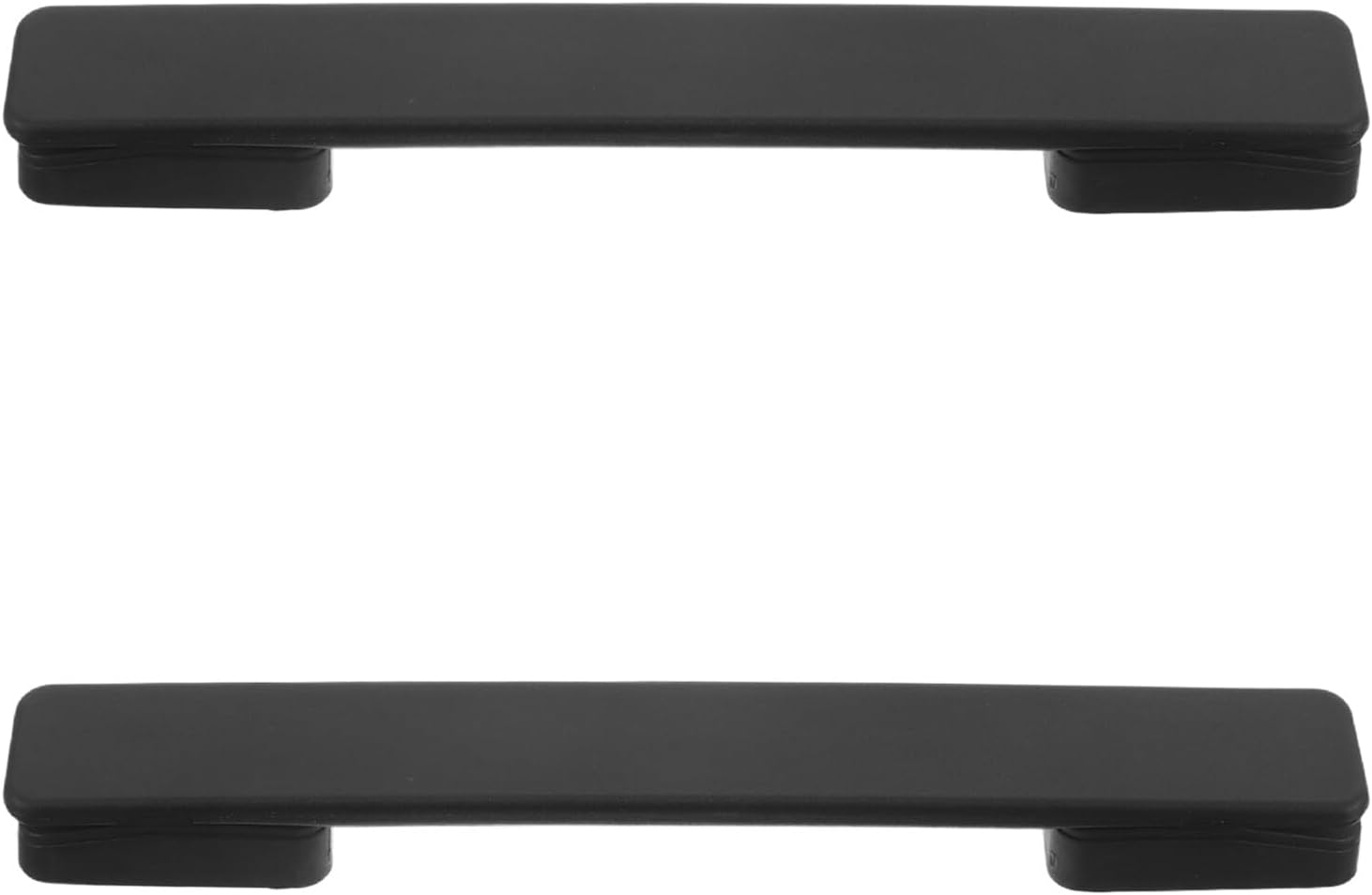 KAJNBN 2Pcs Black Plastic Suitcase Handles Replacement Sturdy Luggage Carry Handle Parts for Travel Suitcases Plastic Luggage Pulls Repair Accessories image number 5