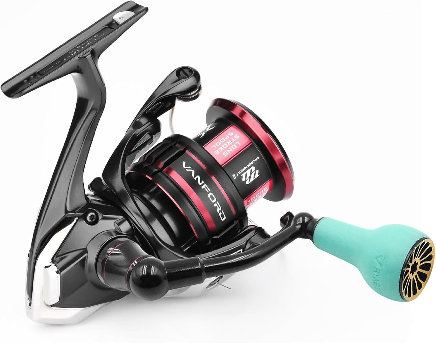 TPE Fishing Reel Handle Blue Power Knob - 27Mm (1.06 Inch) Compatible with Shimano Daiwa Spinning & Baitcasting Reels image number 4