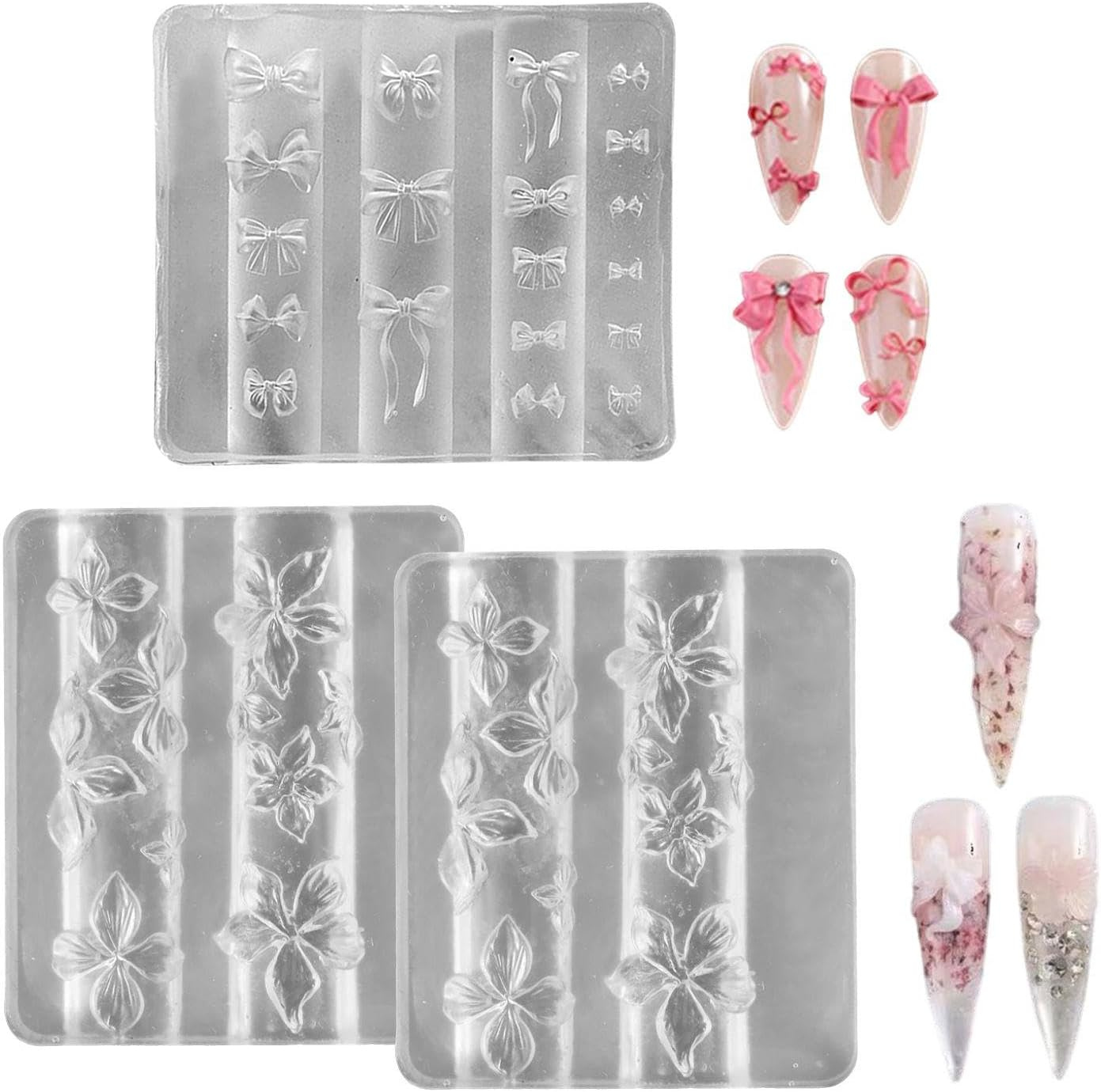 3 Shapes Nail Styling Props Nail Care Tools Handmade Materials image number 4