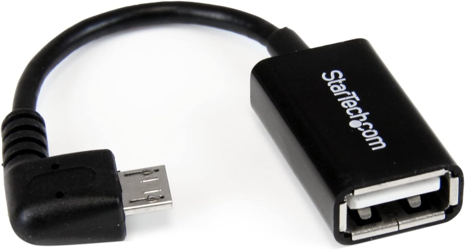Startech.Com 5-Inch Micro USB Male to USB a Female On-The-Go Host Adapter (UUSBOTG) image number 2