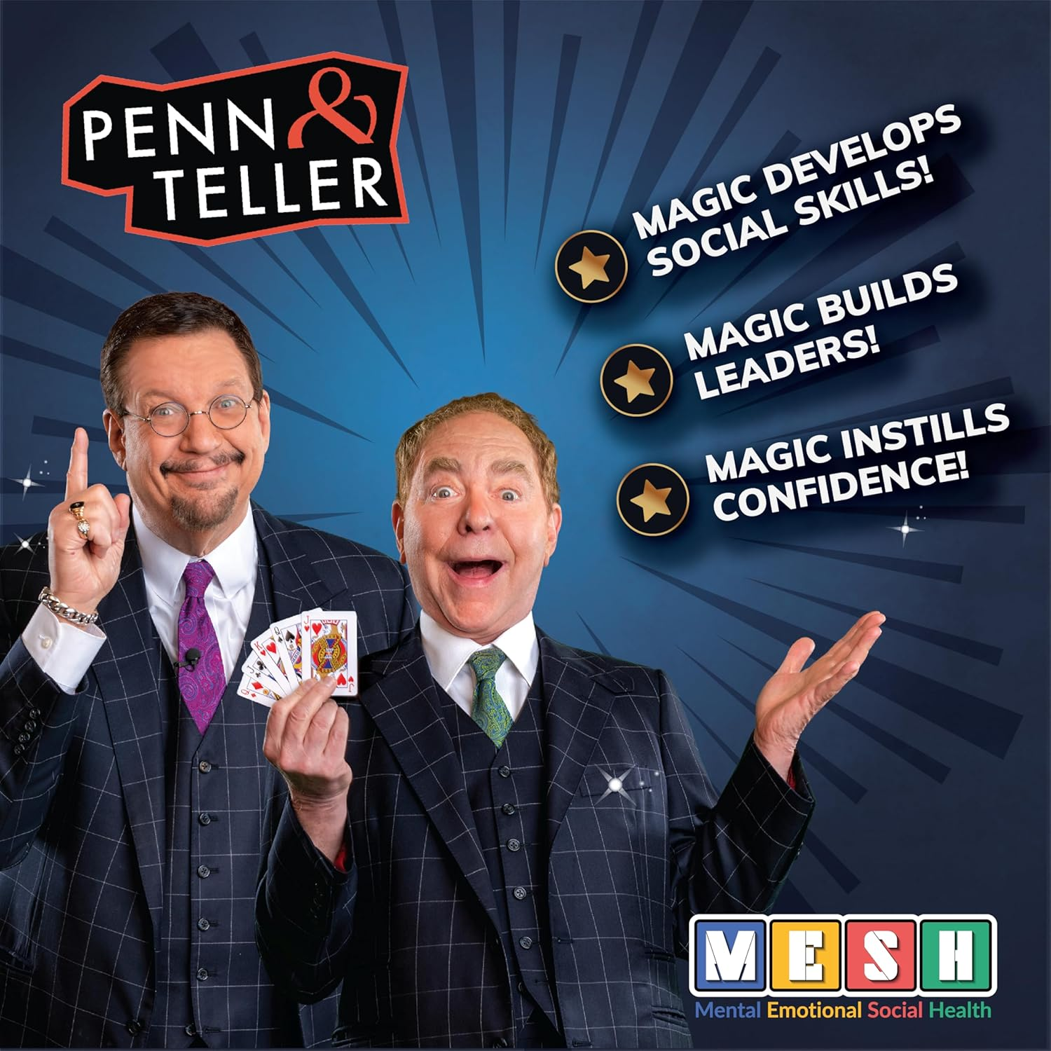 Penn & Teller Magic Lab VR &ndash; Virtual Reality Set for Kids Age 8+ with 25+ Tricks, 28-Piece Kit & 40-Page Book &ndash; Learn Magic, Build Confidence & Entertain Friends image number 4