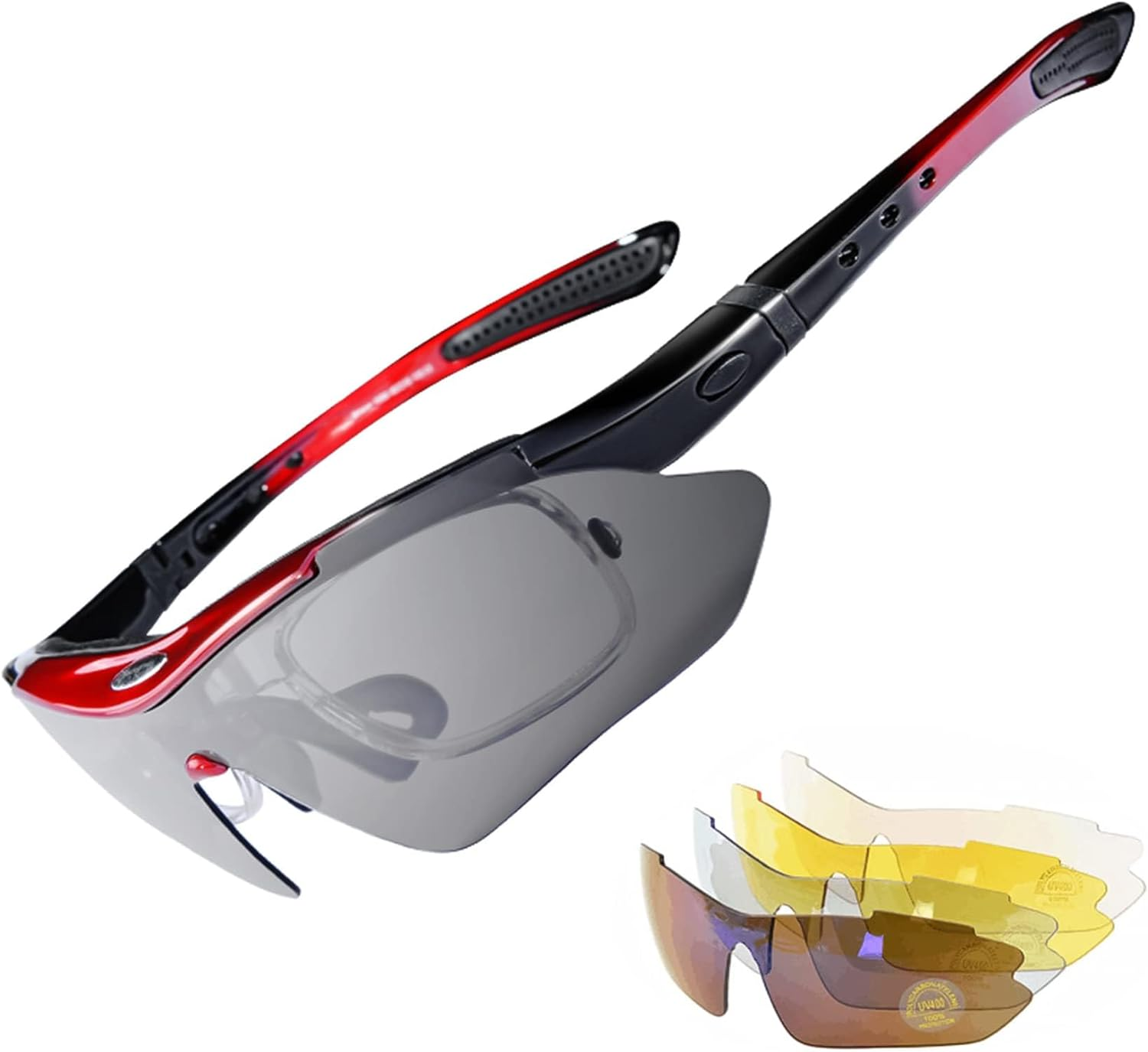 ROCKBROS Cycling Glasses Sports Sunglasses Mens Goggles MTB Biking Sunglasses