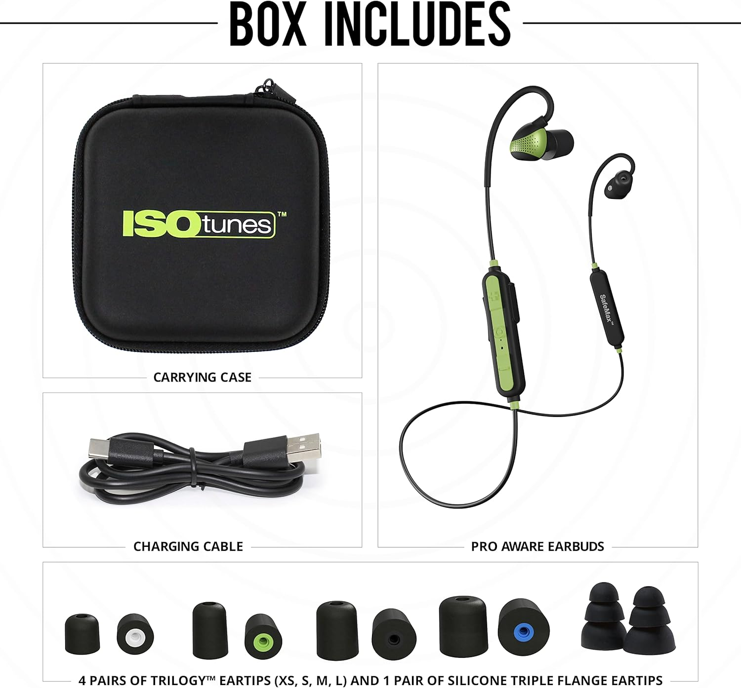 Isotunes PRO Aware Bluetooth Earbuds: Audio Passthrough Hearing Protection image number 3