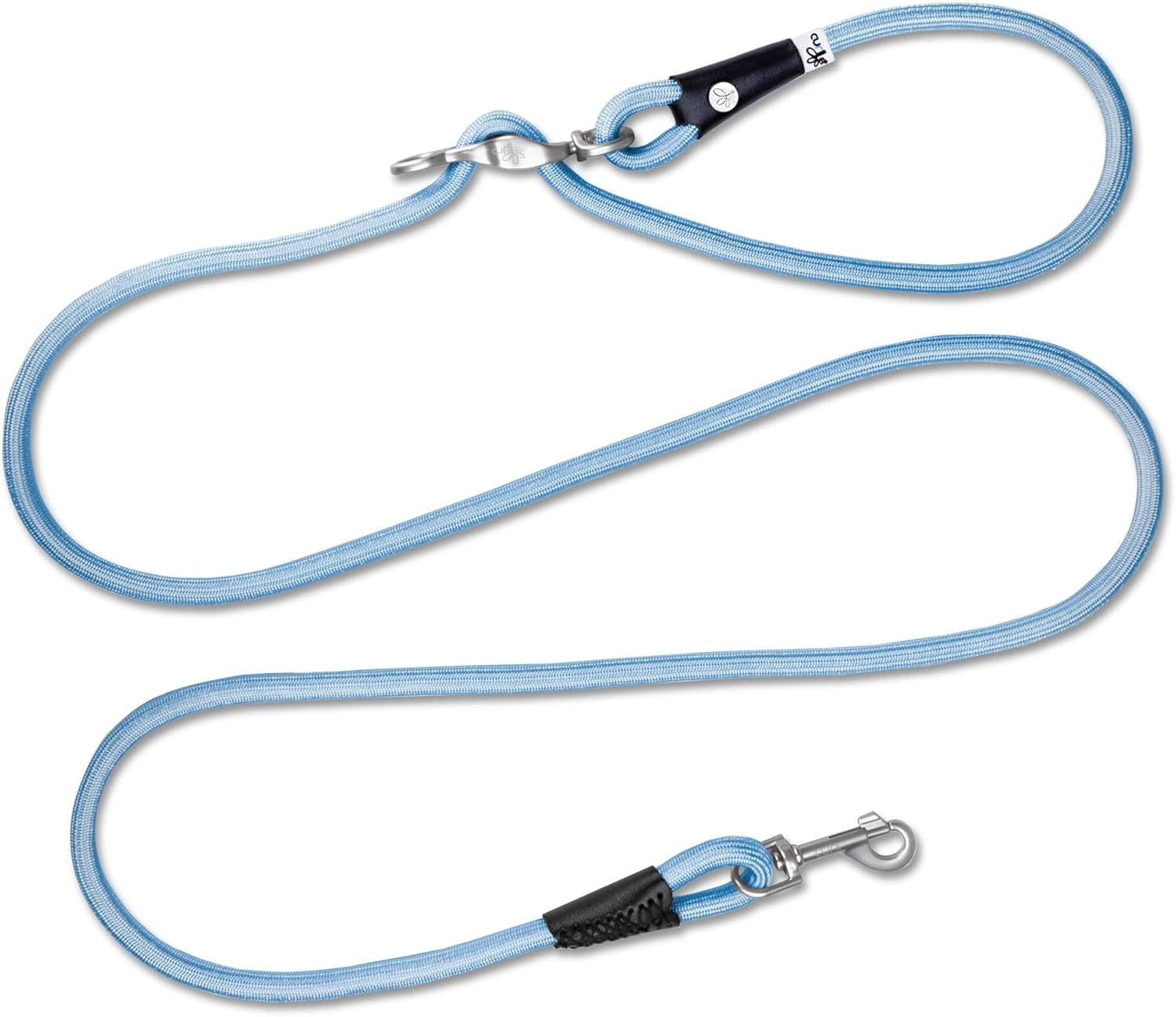 Curli Adjustable Comfort Dog Lead Vario Vario, Black, 0.3 X 78.7 Inches (0.8 X 200 Cm) (S Size)