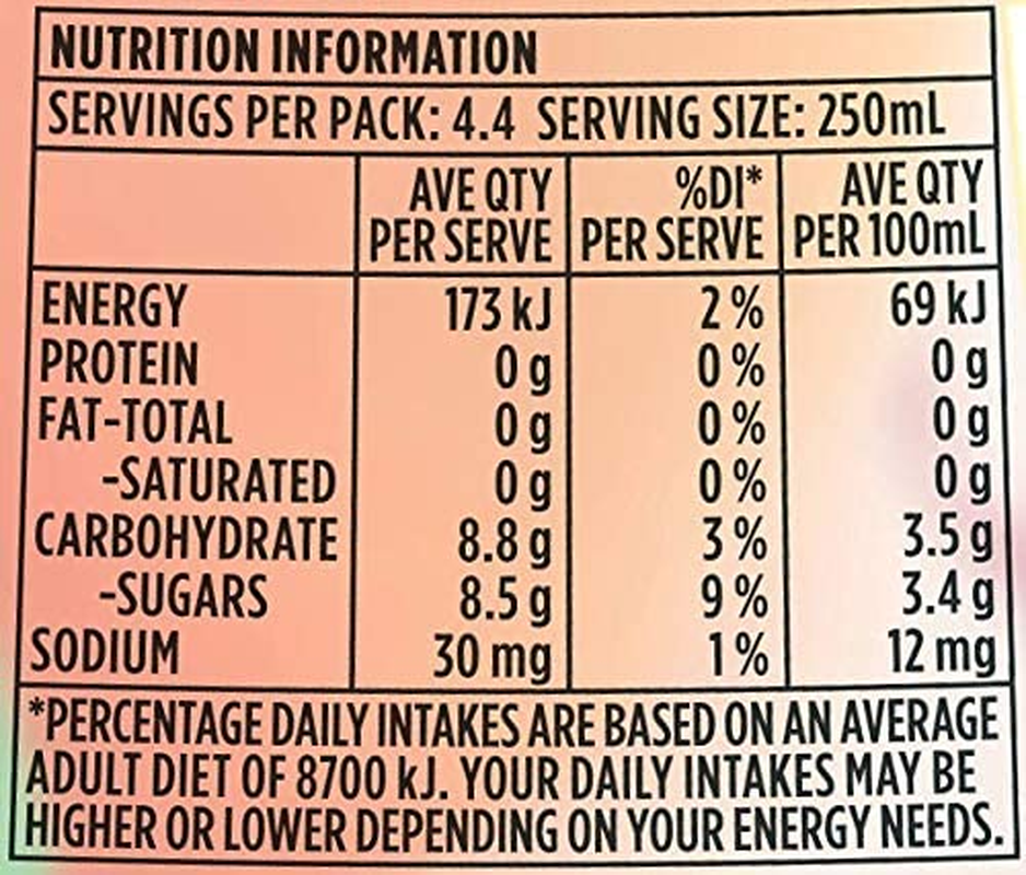 Schweppes Infused Natural Mineral Water with Blood Orange & Mango, 12 X 1.1L image number 2