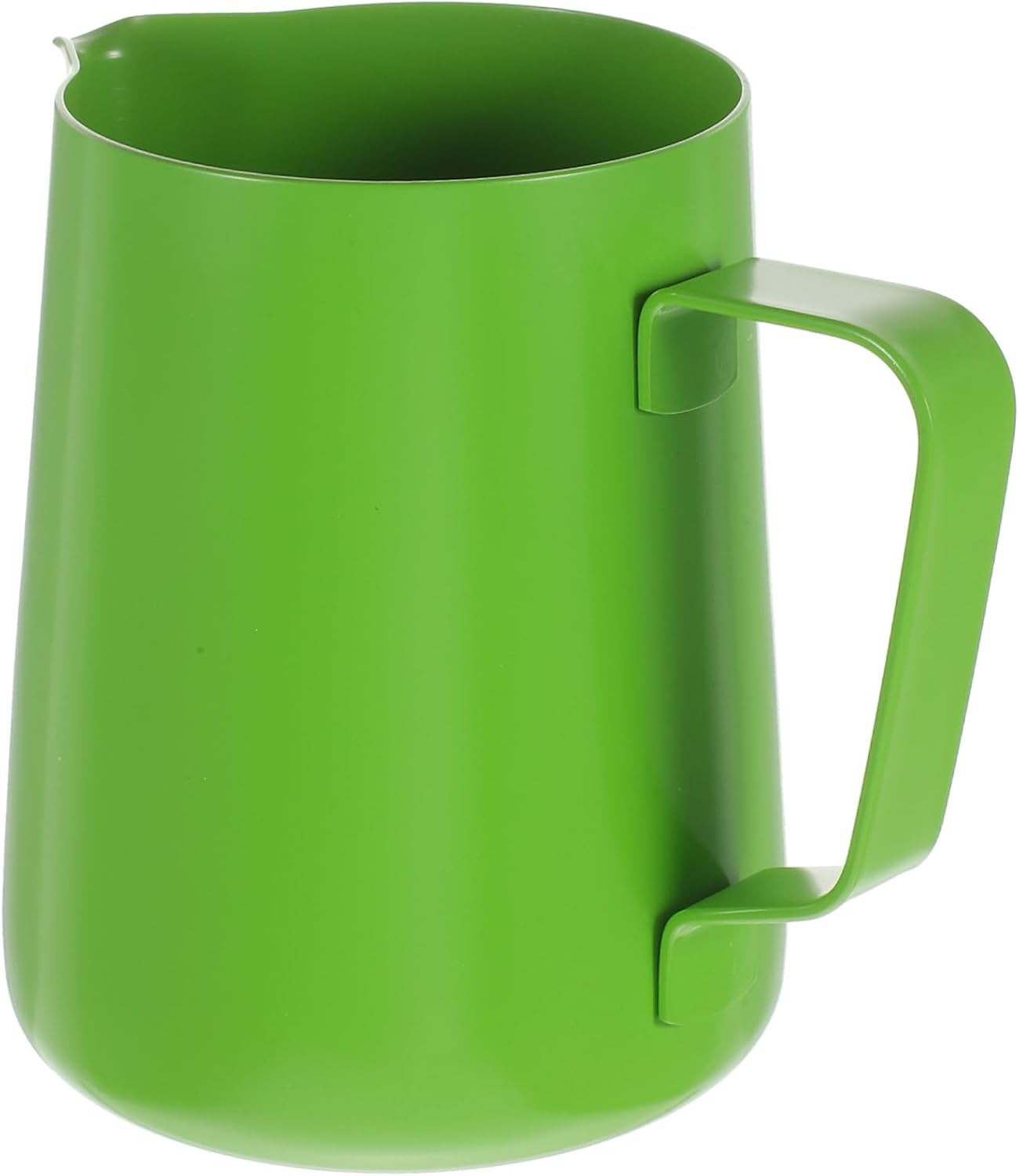 Gadpiparty Non-Stick Coated Stainless Steel Coffee Frothing Pitcher 600Ml Thickened Wall Milk Frother Jug for Latte Art, Green Milk Steaming Pitcher Suitable for Espresso Machines image number 6