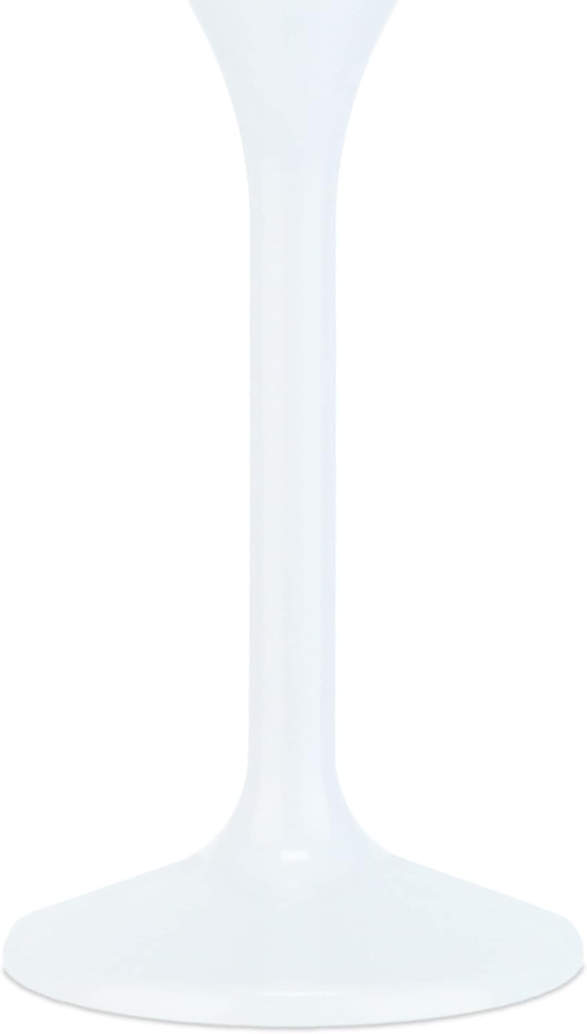 Relaxdays, Plastic Champagne Flutes, Set of 12, Shatterproof, BPA Free, Reusable Wine Glasses, for Weddings, White image number 5