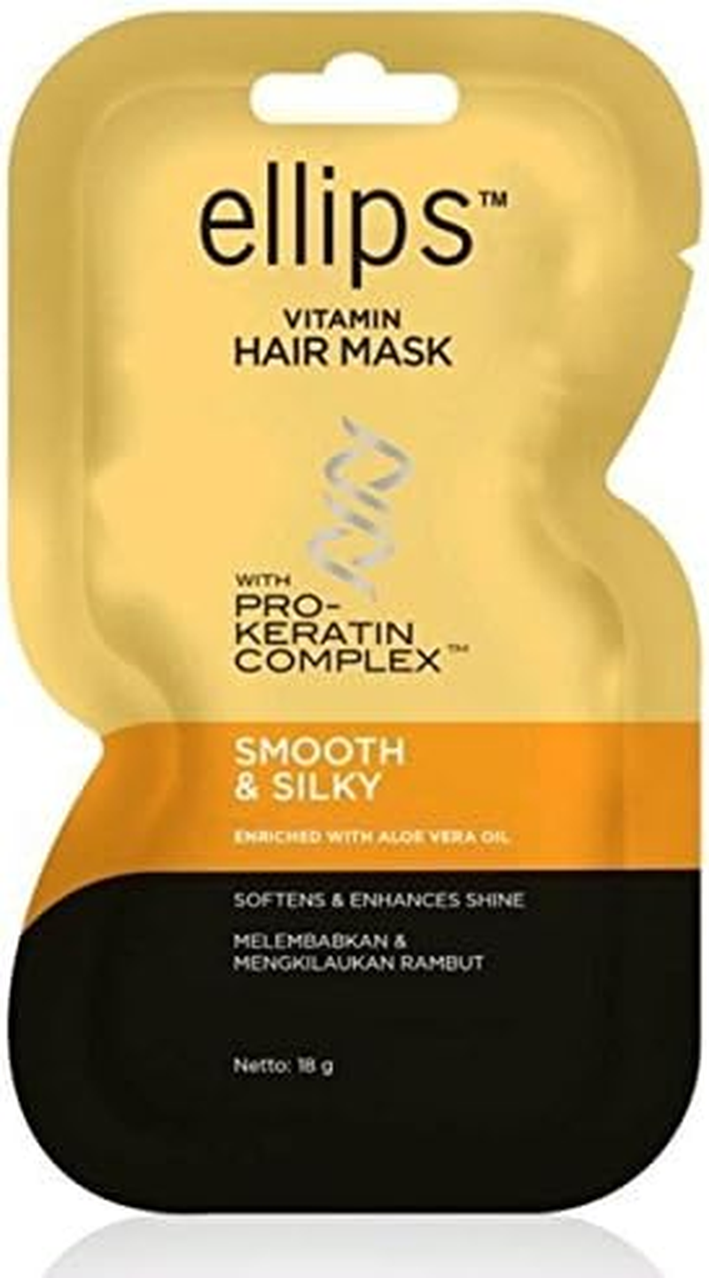 Ellips Hair Mask (Pro Keratin) - Smooth & Silky, 18 Gramme (Pack of 10) image number 2